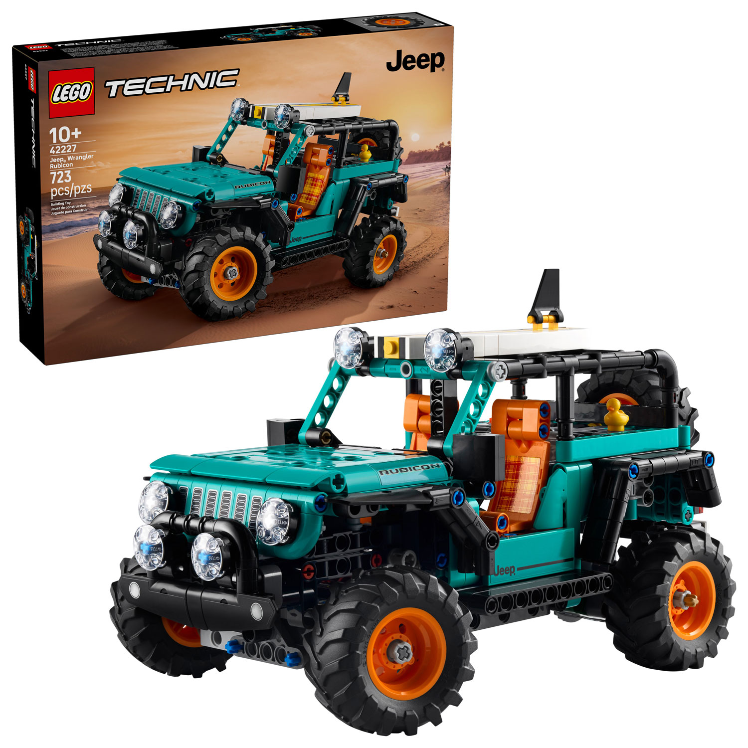 LEGO Technic : Le VUS Jeep Wrangler Rubicon - 723 pièces