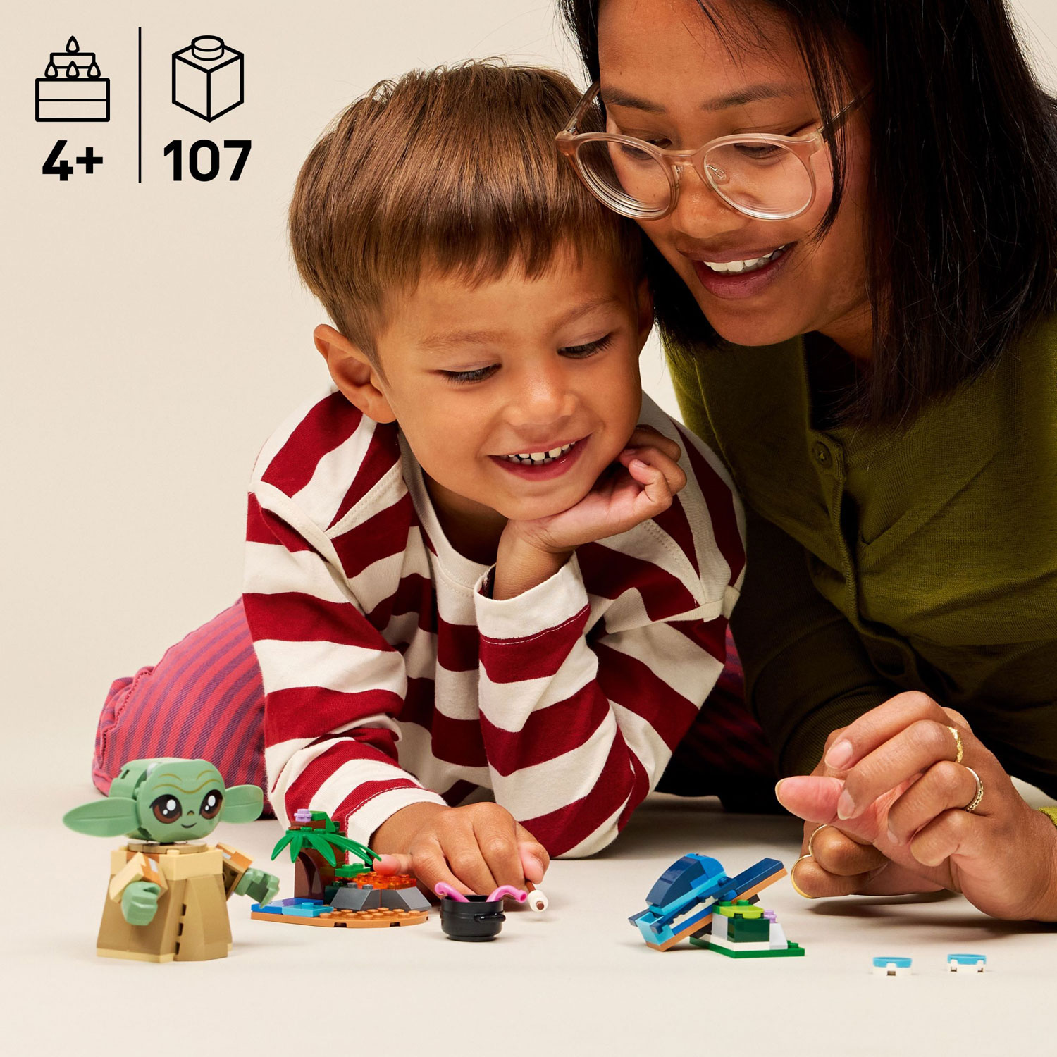 LEGO Star Wars : La maison de Grogu - 107 pièces