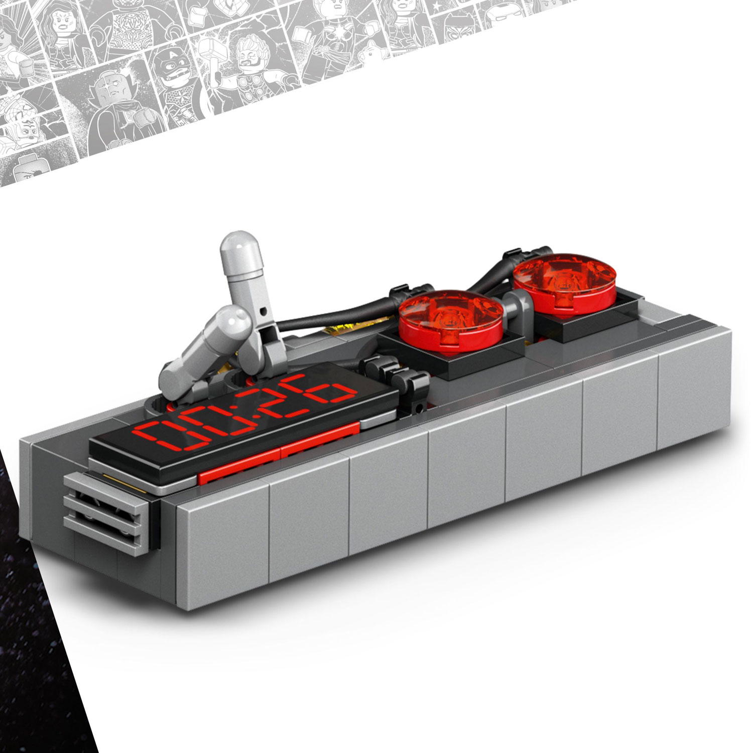 LEGO Super Heroes Marvel : Groot en combinaison de Ravageur, 604 pièces