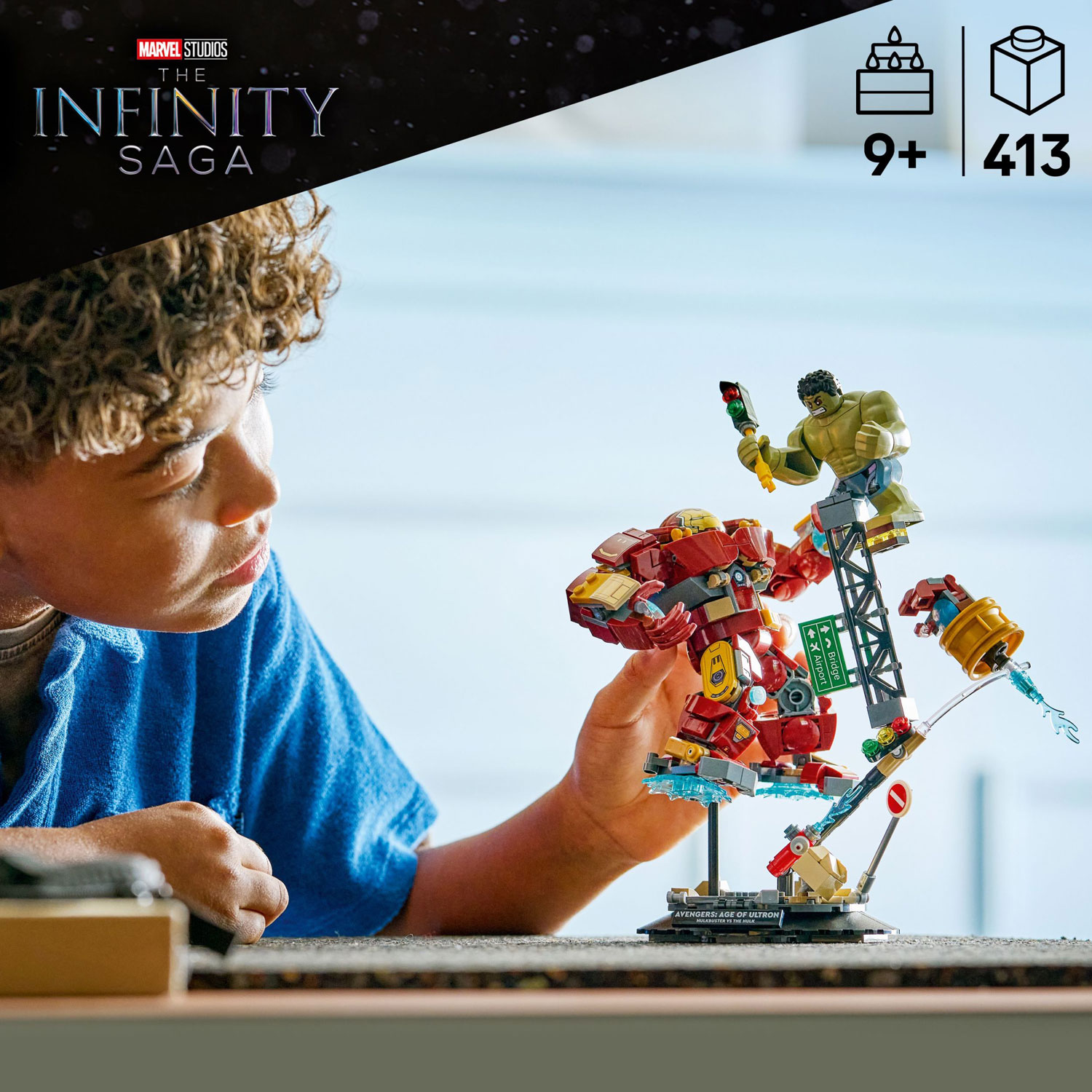 LEGO Marvel: Epic Battle: Hulkbuster vs. The Hulk - 413 Pieces