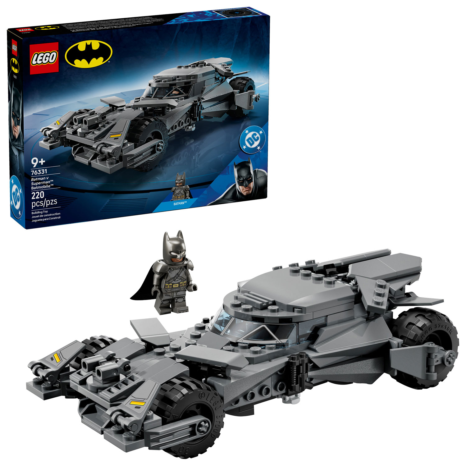 LEGO Super Heroes DC: Batman v Superman Batmobile - 220 Pieces