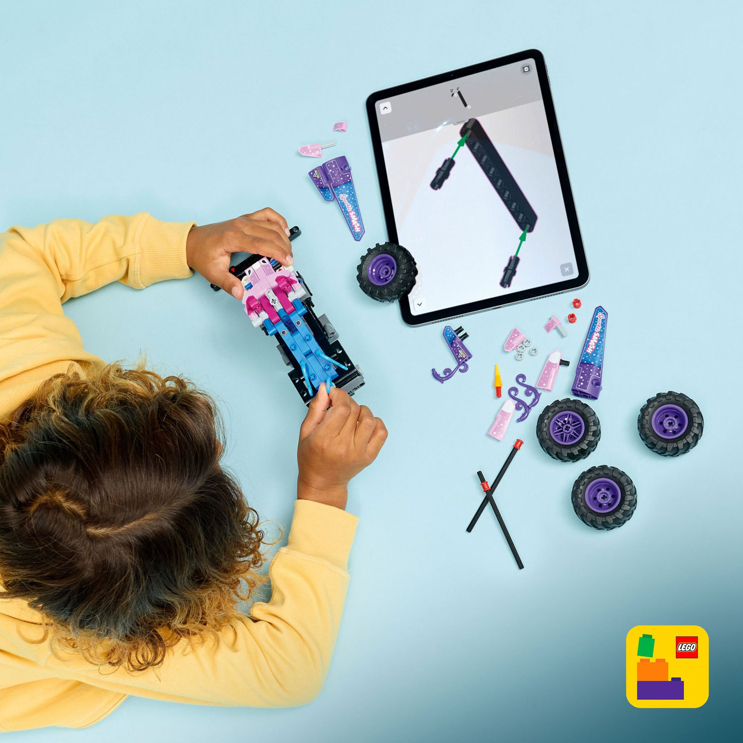 LEGO Technic: Monster Jam Sparkle Smash - 243 Pieces