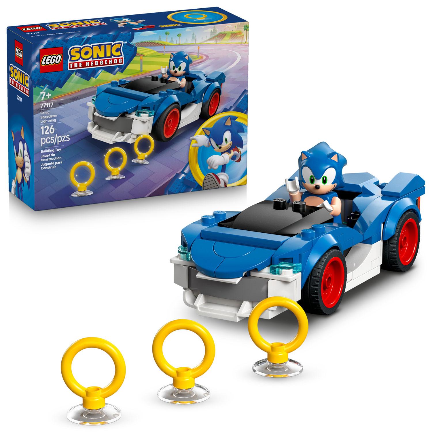 LEGO Hedgehog Sonic: Speedster Lightning - 126 Pieces