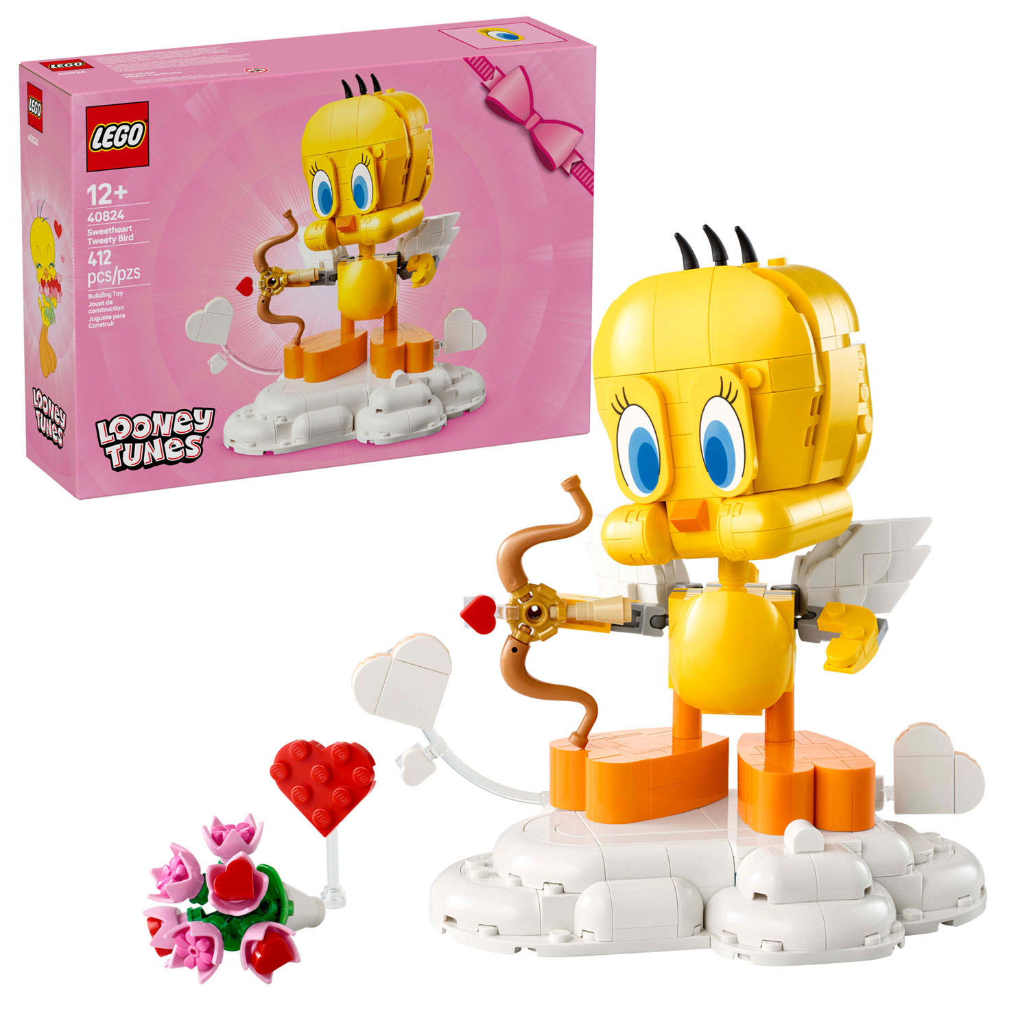 LEGO Iconic: Sweetheart Tweety Bird - 412 Pieces