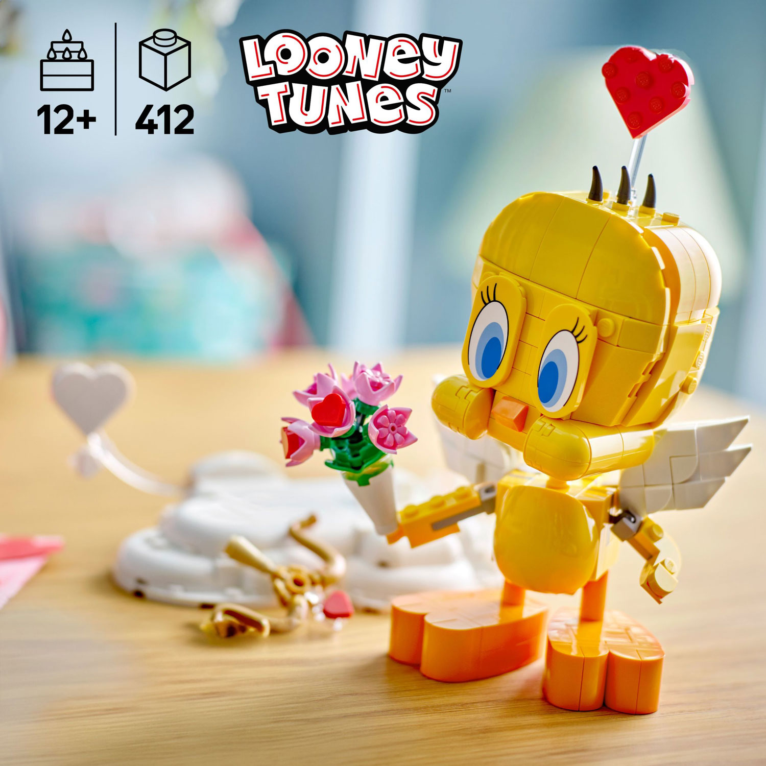 LEGO Iconic: Sweetheart Tweety Bird - 412 Pieces
