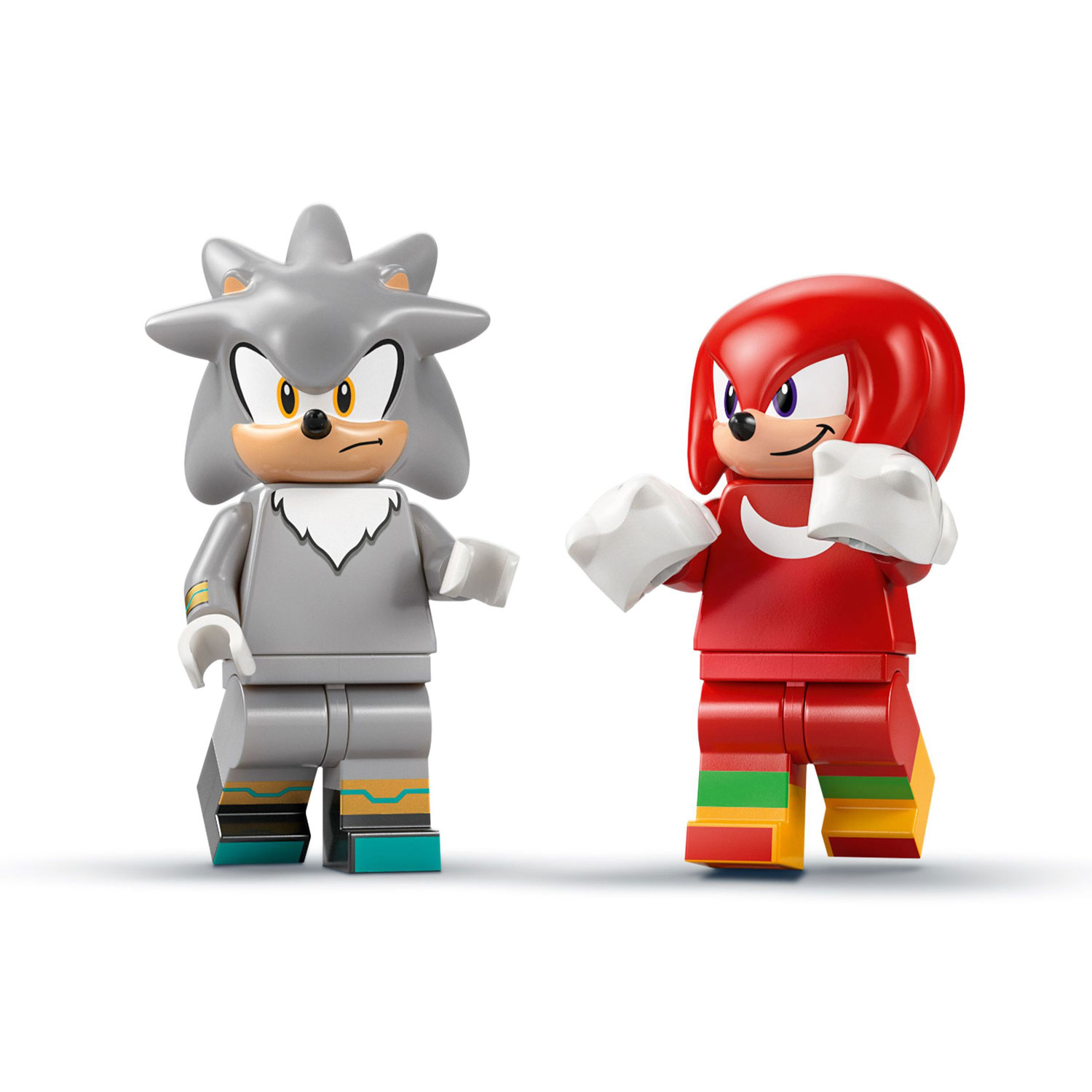 LEGO Sonic : La voiture de Silver contre le camion monstre de Knuckles - 378 pièces