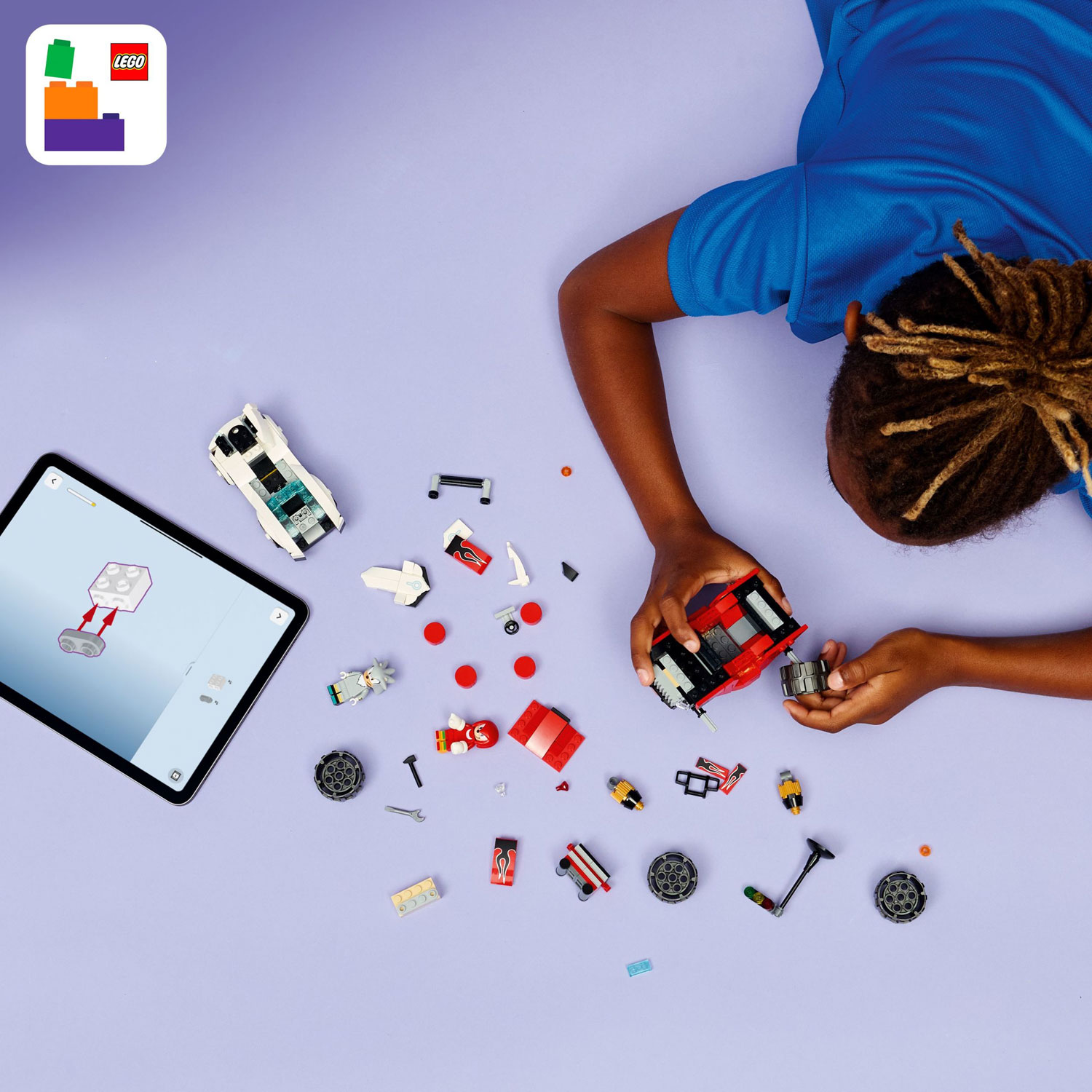 LEGO Sonic : La voiture de Silver contre le camion monstre de Knuckles - 378 pièces