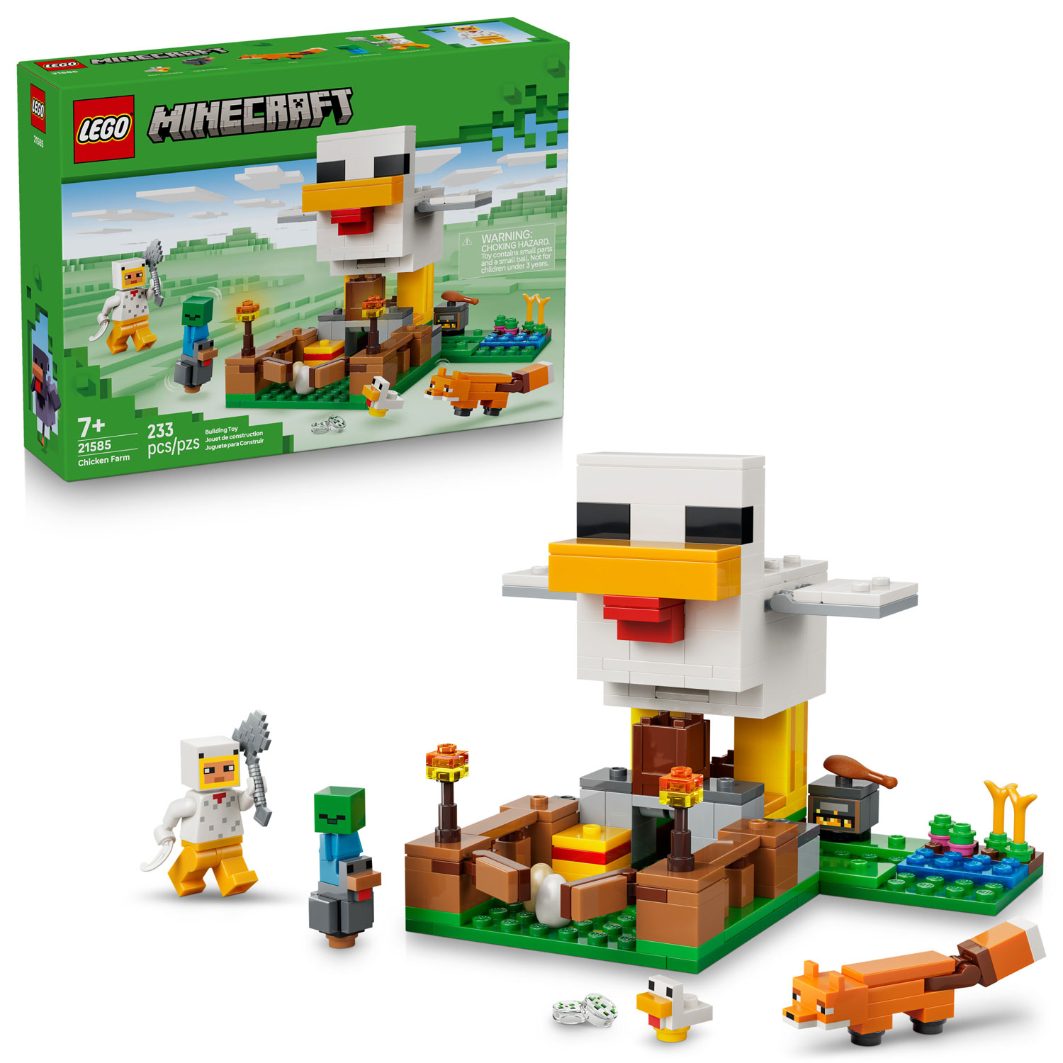 LEGO Minecraft: Chicken Farm - 233 Pieces