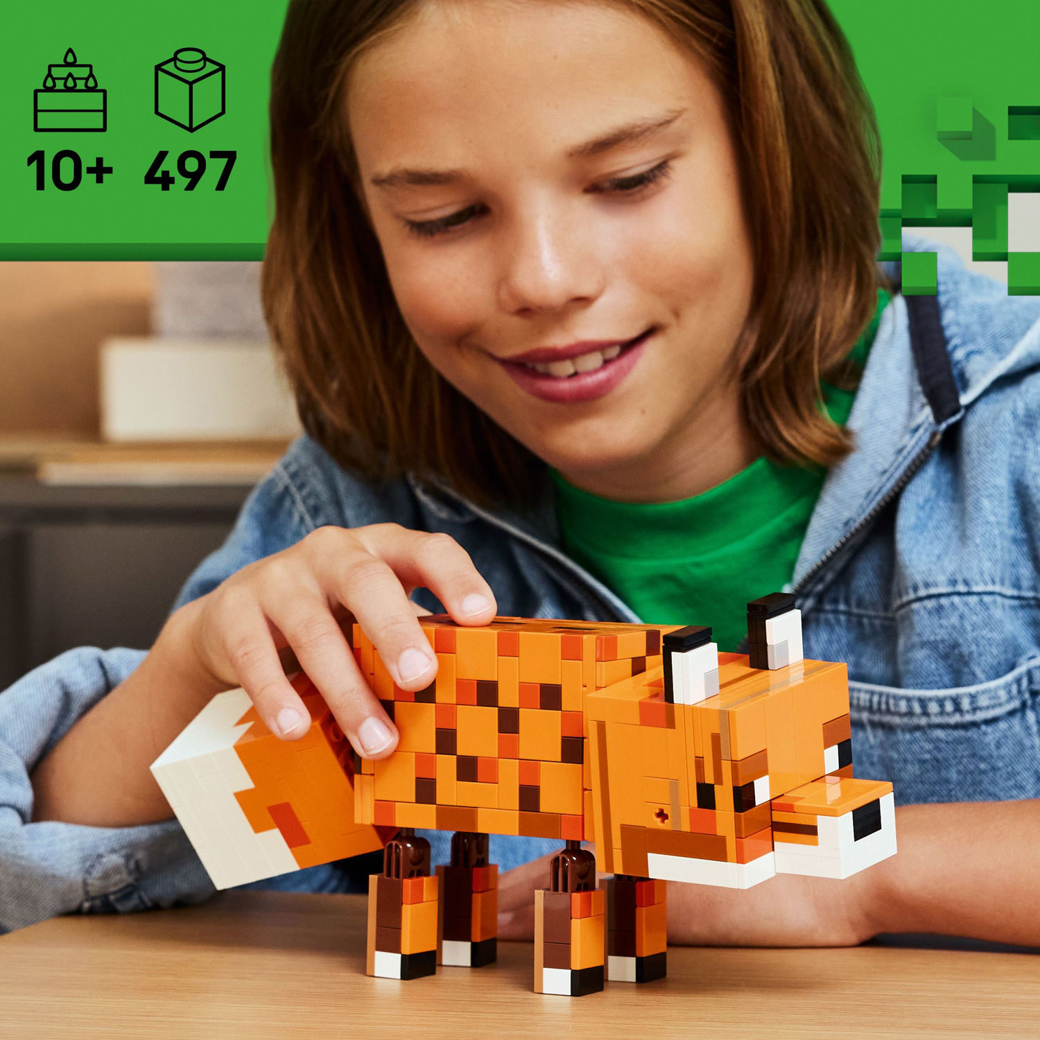 LEGO Minecraft: The Fox - 497 Pieces