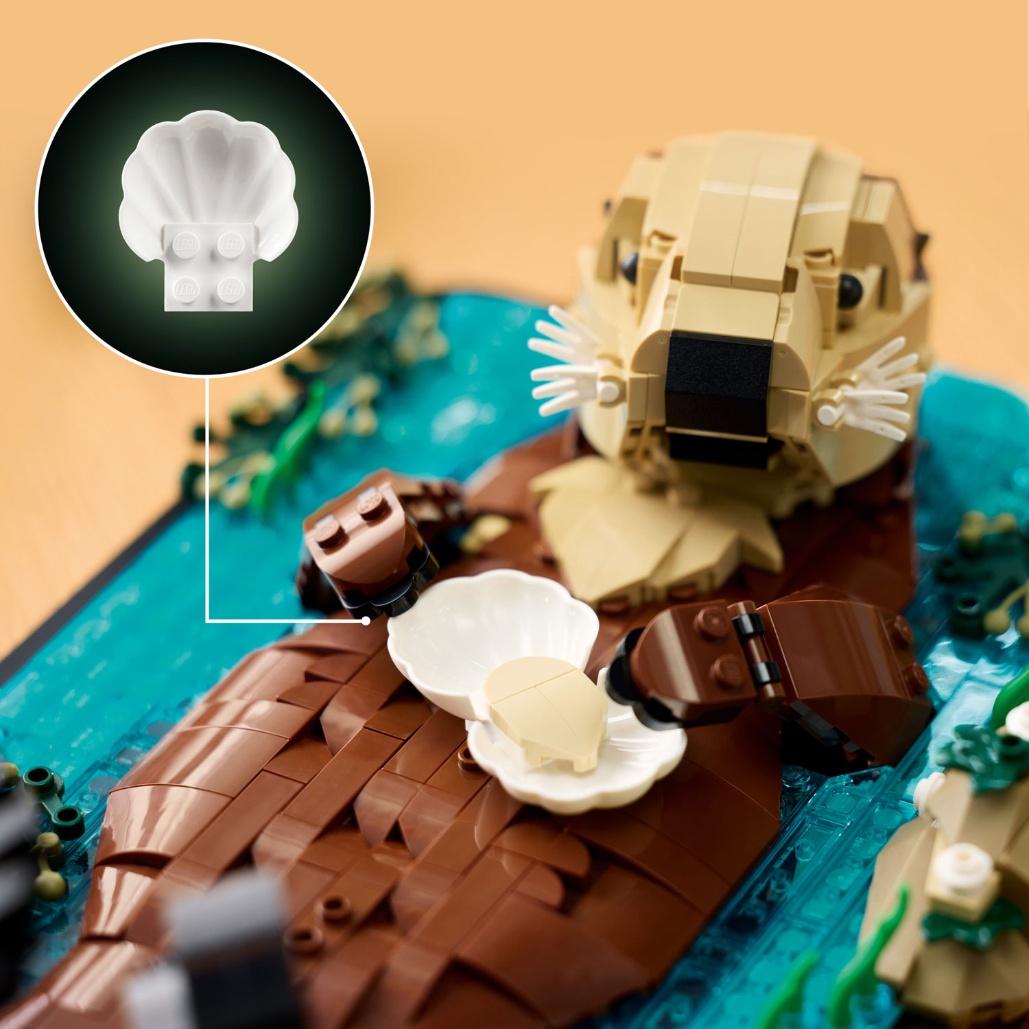 LEGO Ideas: Floating Sea Otters - 1234 Pieces