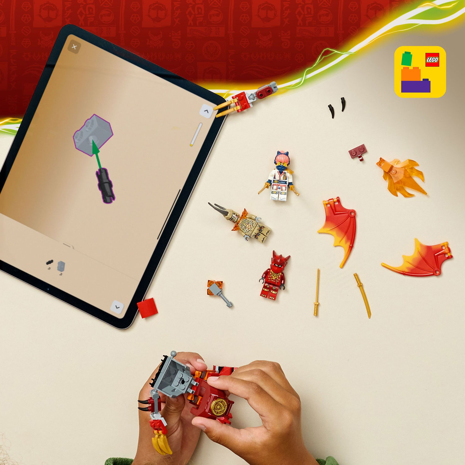 LEGO Ninjago: Kai's Dragon Mech Battle Pack - 85 Pieces