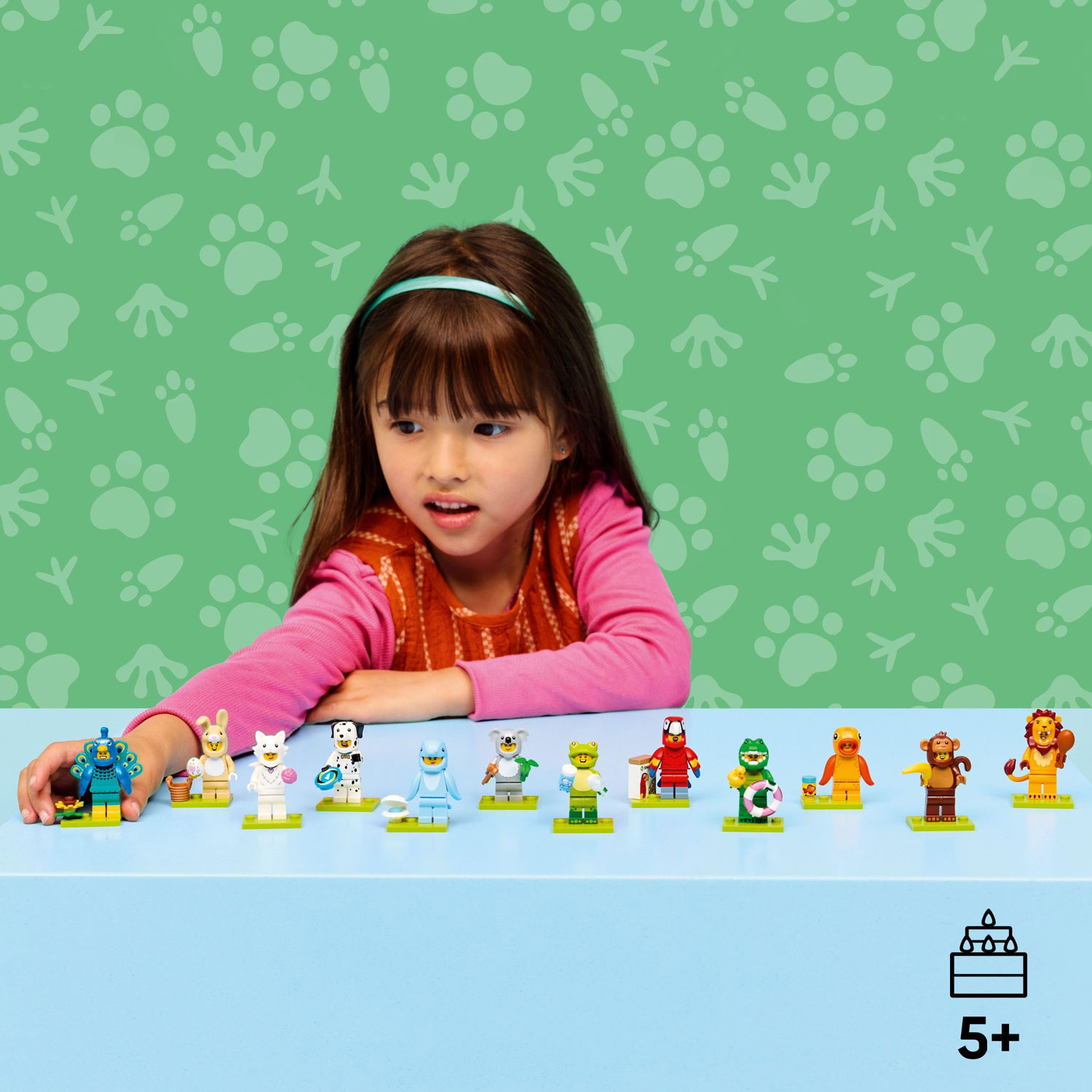 LEGO Minifigures : Animaux Série 28 - 7 pièces