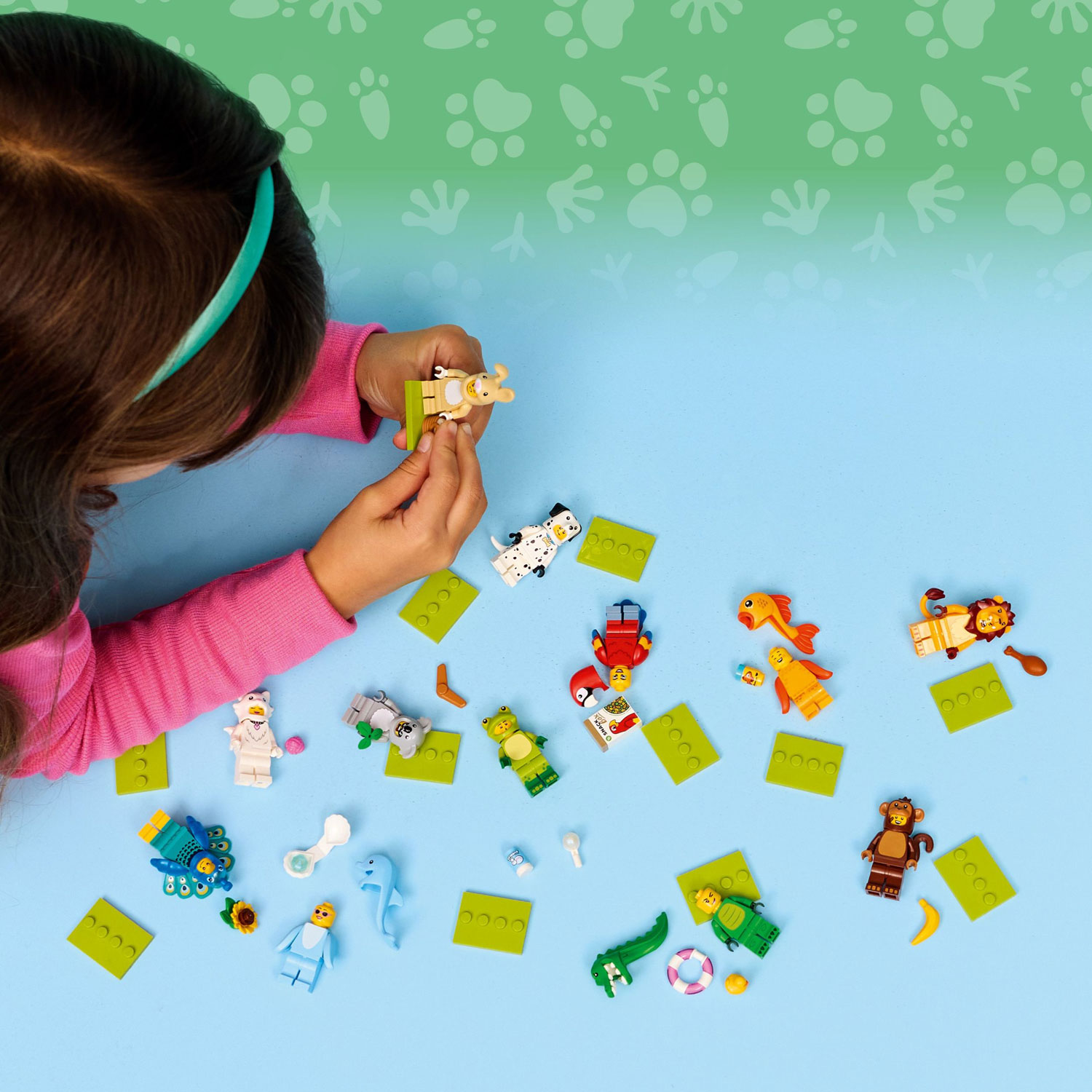 LEGO Minifigures : Animaux Série 28 - 7 pièces