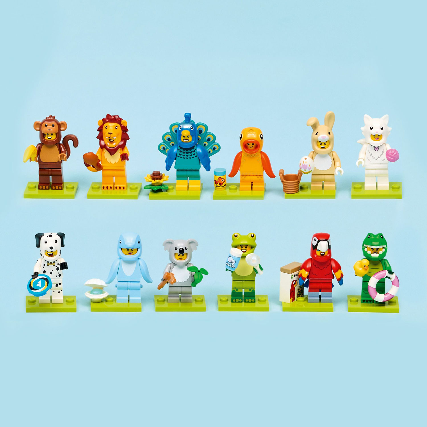 LEGO Minifigures : Animaux Série 28 - 7 pièces