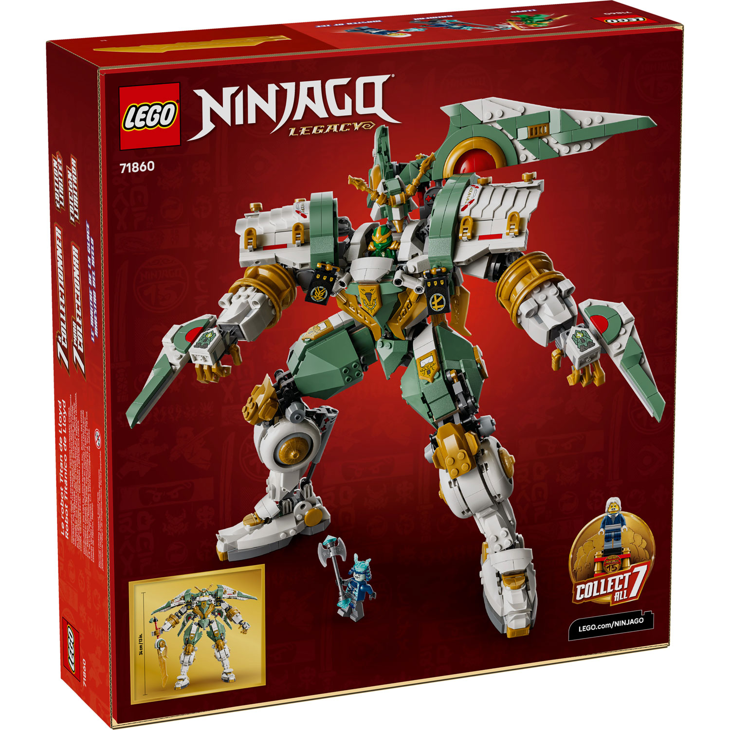 LEGO Ninjago: Lloyd's Titan Mech 15th Anniversary - 1293 Pieces