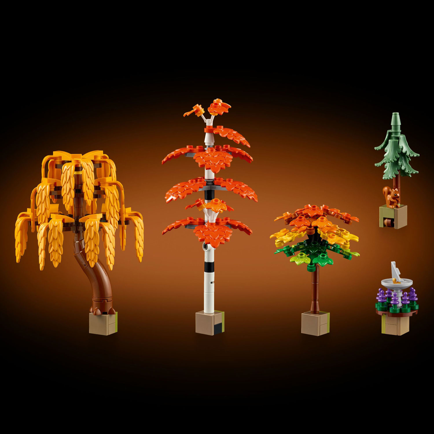 LEGO Icons : Le jardin du chalet d'automne - 1102 pièces