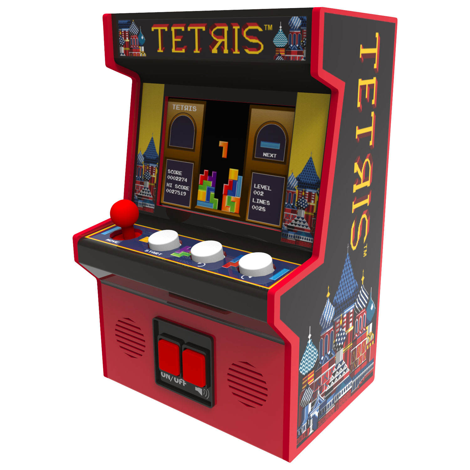 Borne d'arcade portable Tetris Mini Classics de Basic Fun