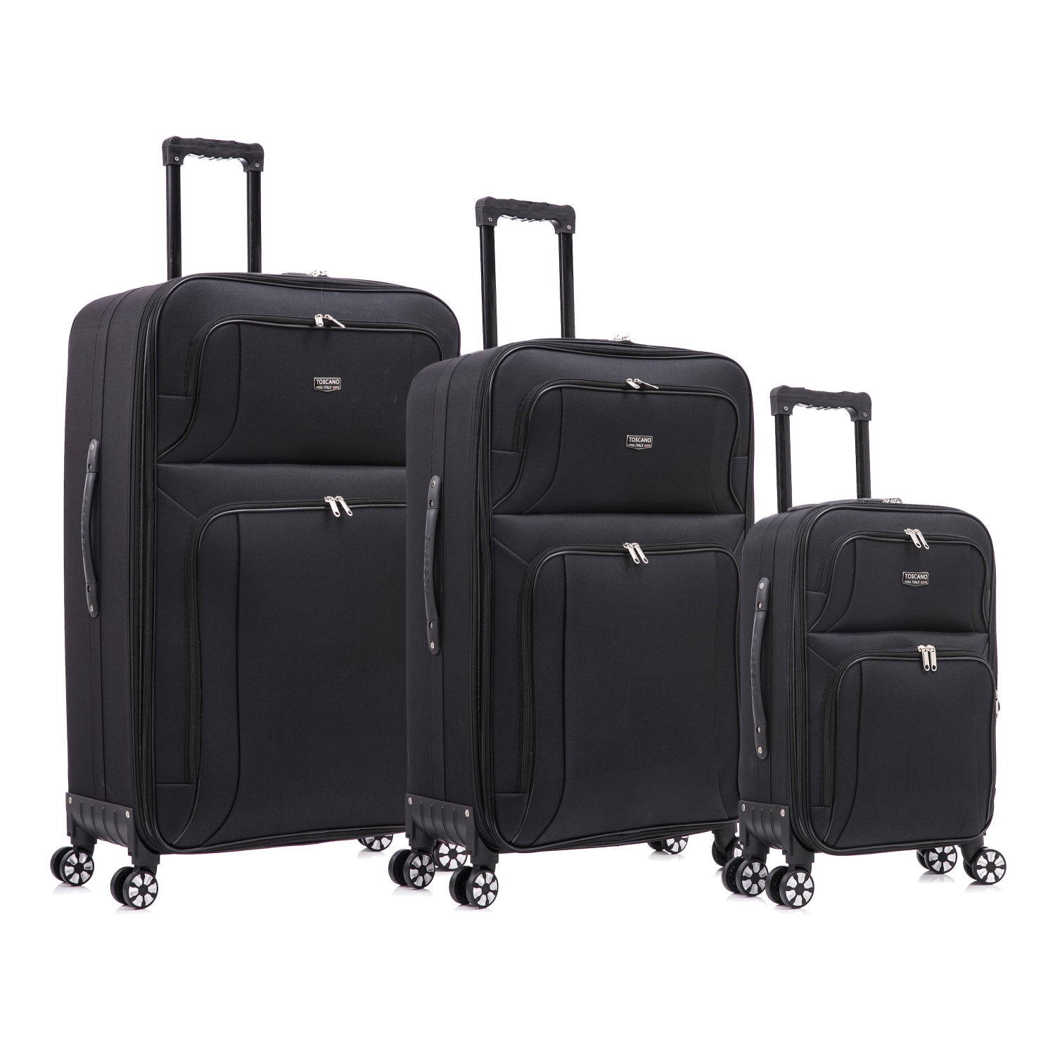 TOSCANO GESTORE 3PC SOFTSIDE LUGGAGE SET
