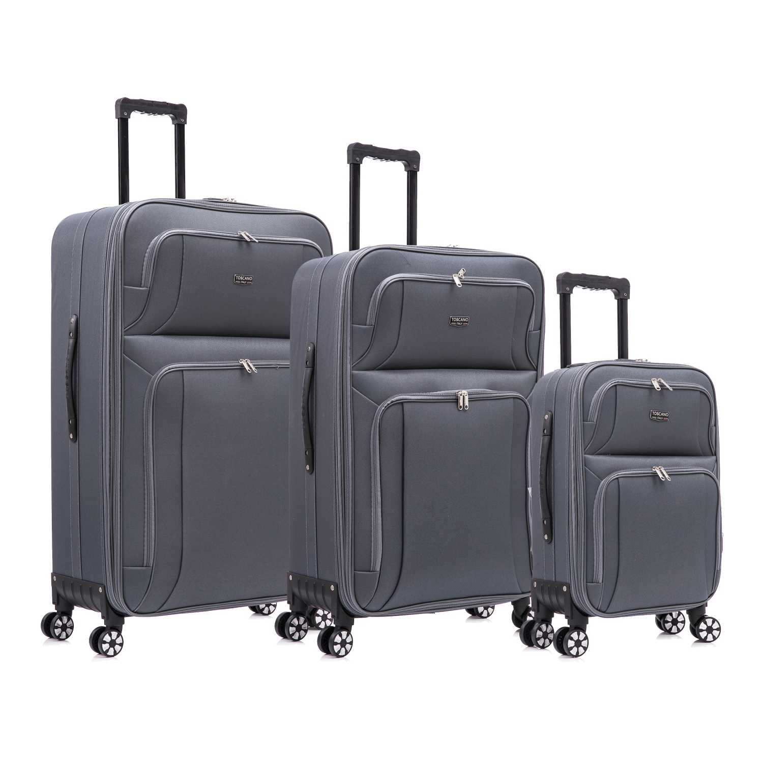 TOSCANO GESTORE 3PC SOFTSIDE LUGGAGE SET