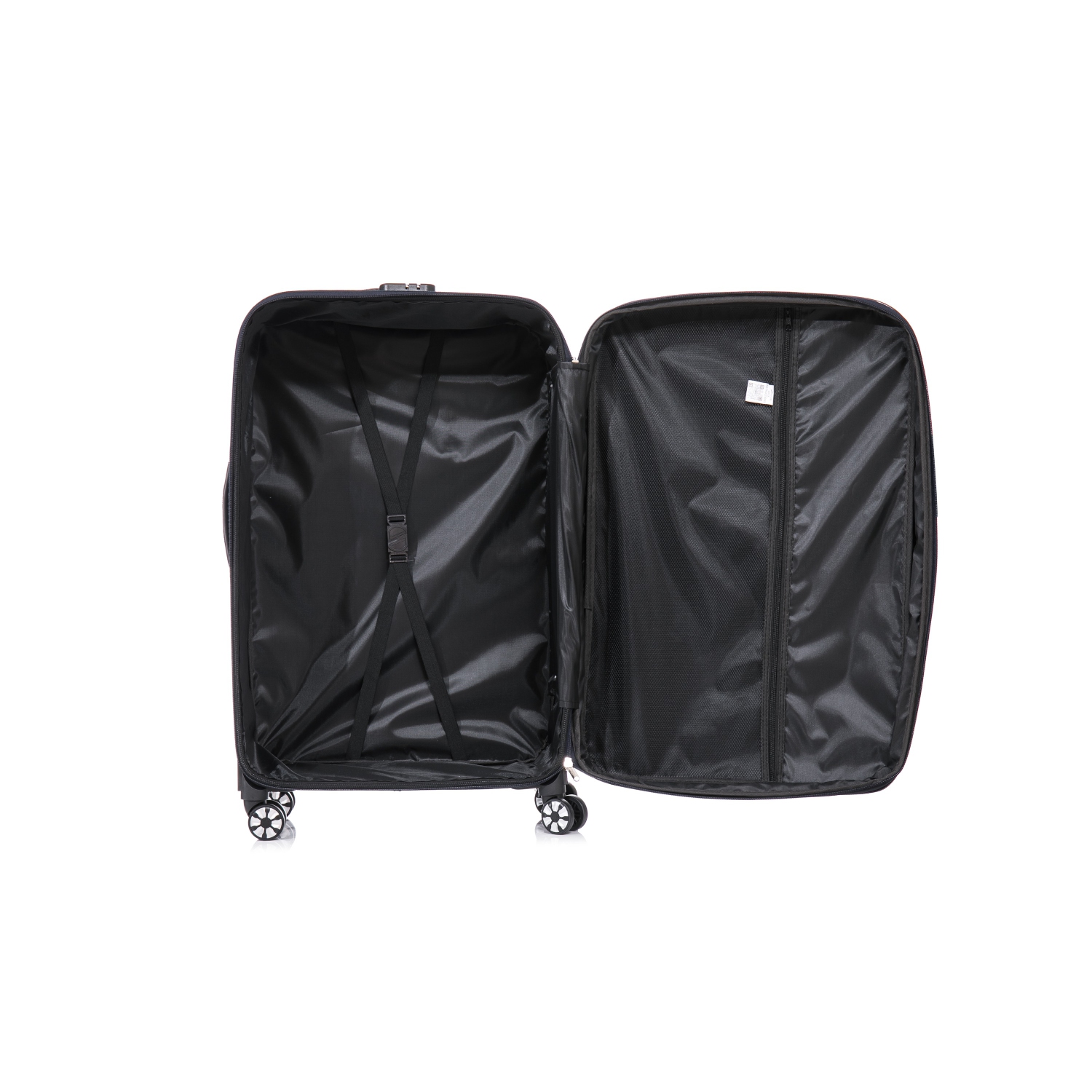 ENSEMBLE DE VALISES SOUPLES 3 PIÈCES DE TOSCANO CONSIGLIERE