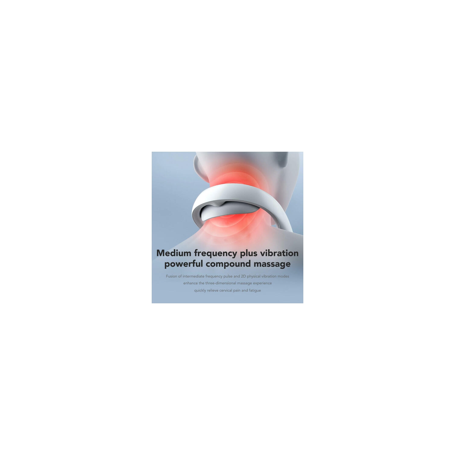 SKG K5-3- Neck Massager, Pearl White