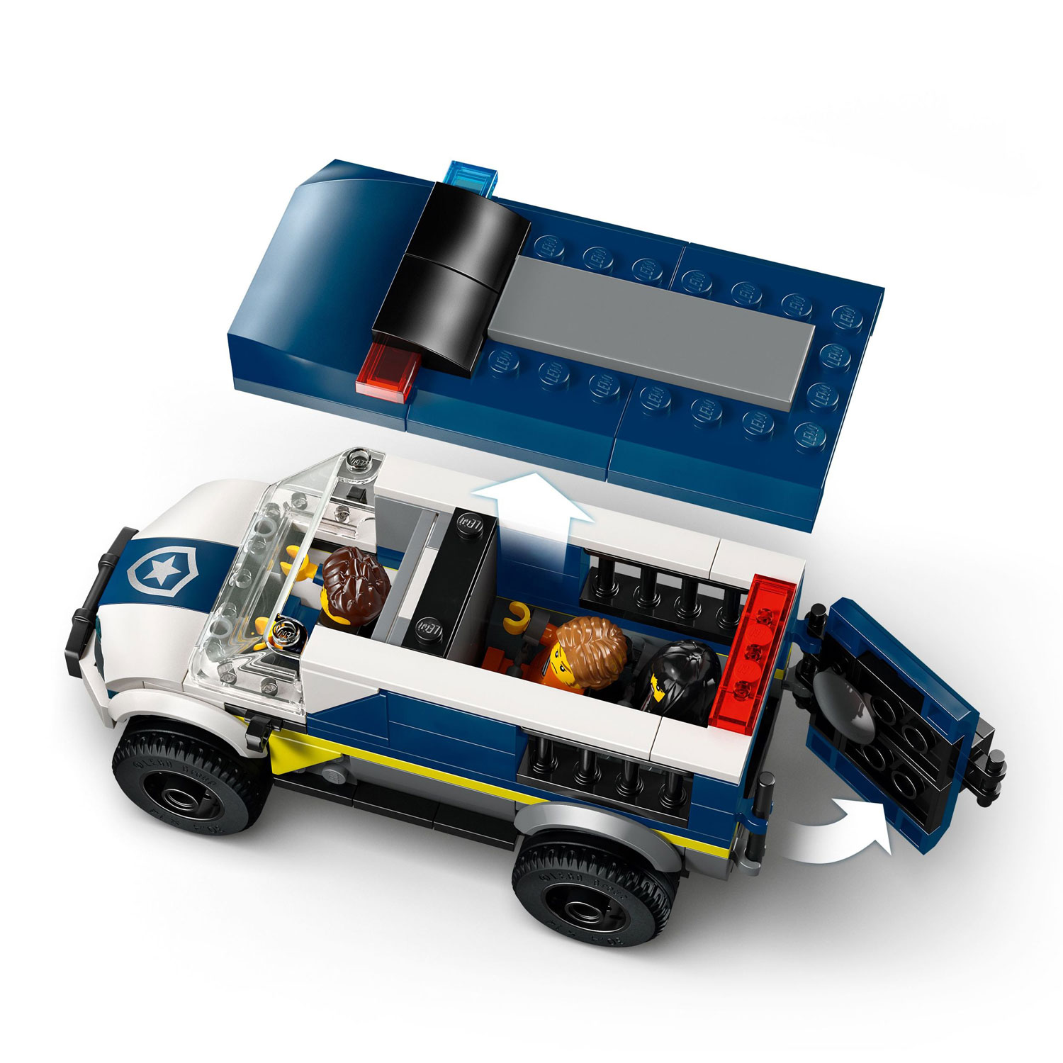 LEGO City Police : Le fourgon pénitentiaire - 198 pièces
