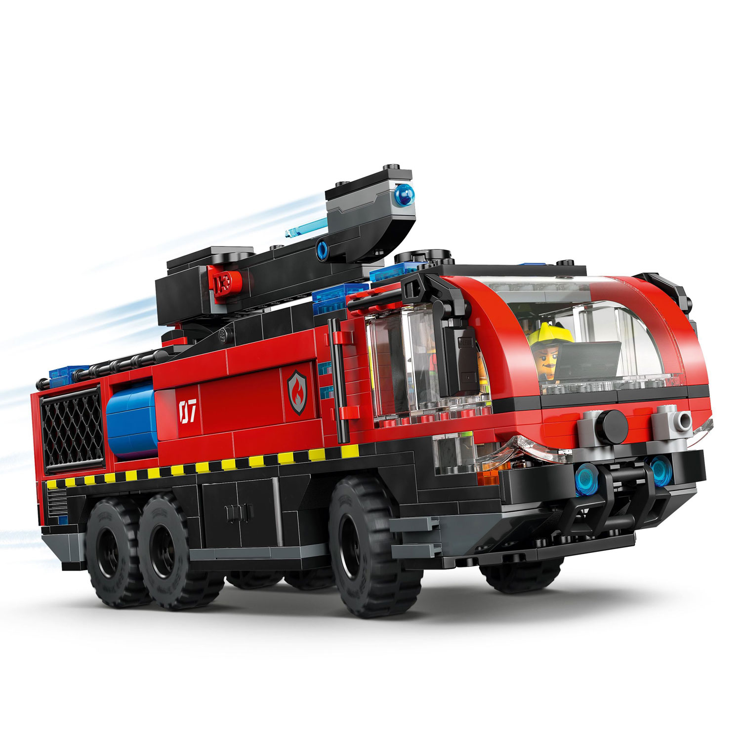 LEGO City Pompiers : Le camion de pompiers de l'aéroport - 691 pièces