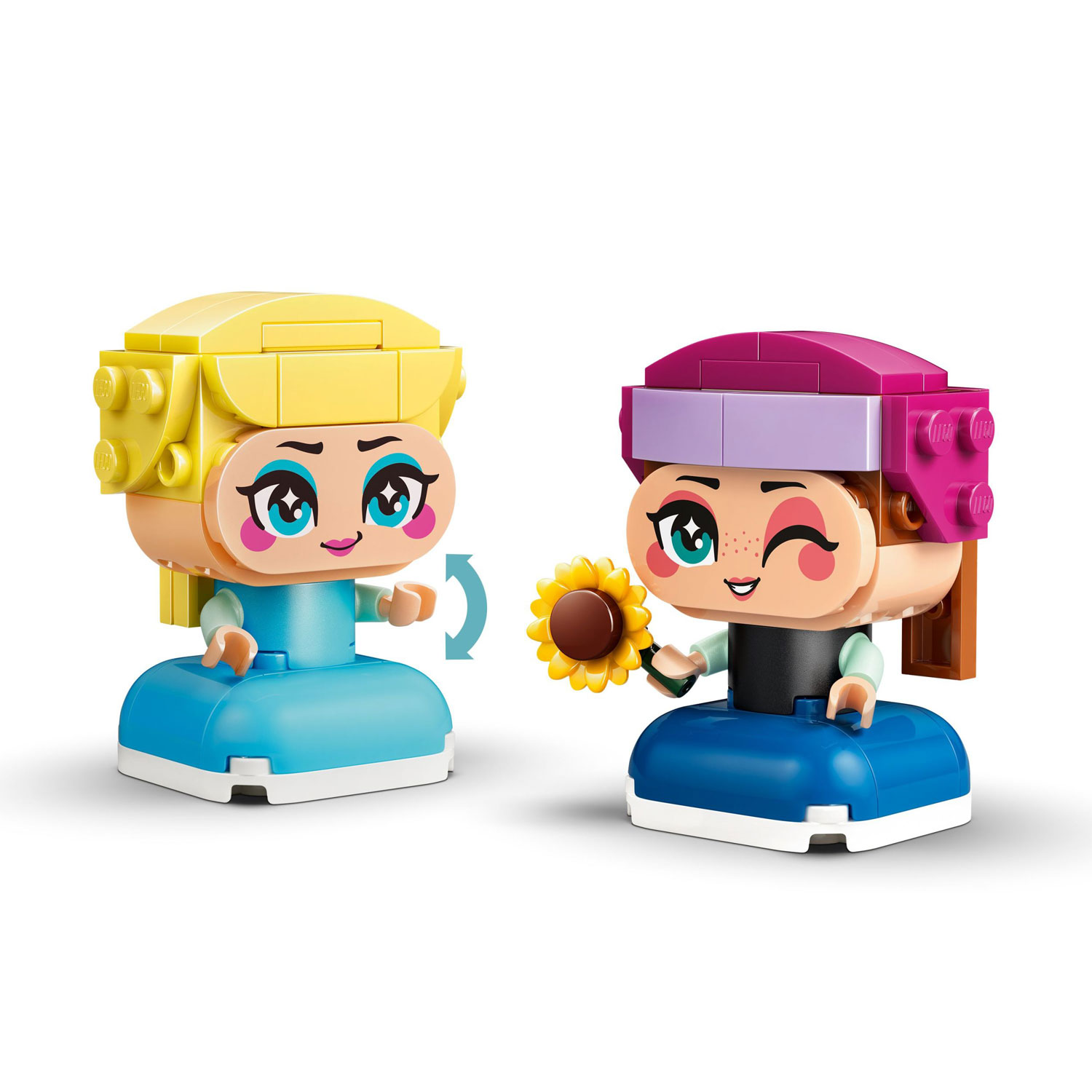 LEGO Disney Princess : Anna et Elsa miniatures - 65 pièces