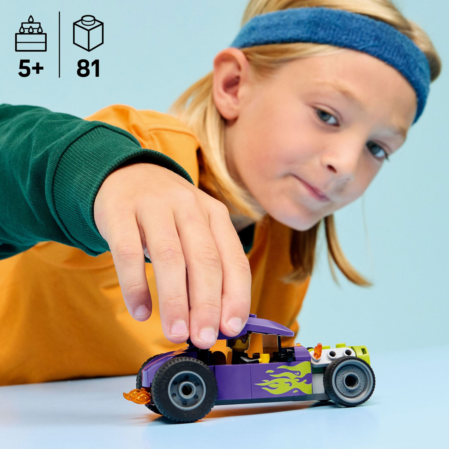 LEGO City Great Vehicles : Le bolide - 81 pièces