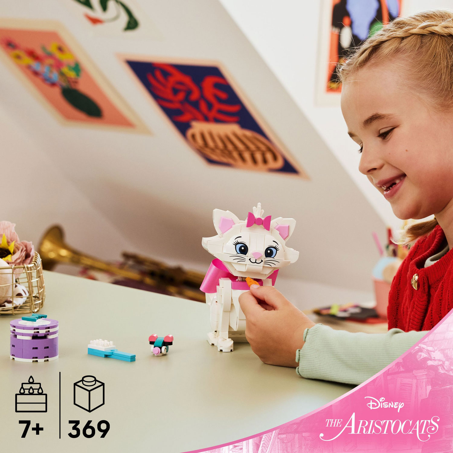 LEGO Disney Classic : Les Aristochats L'adorable Marie - 369 pièces