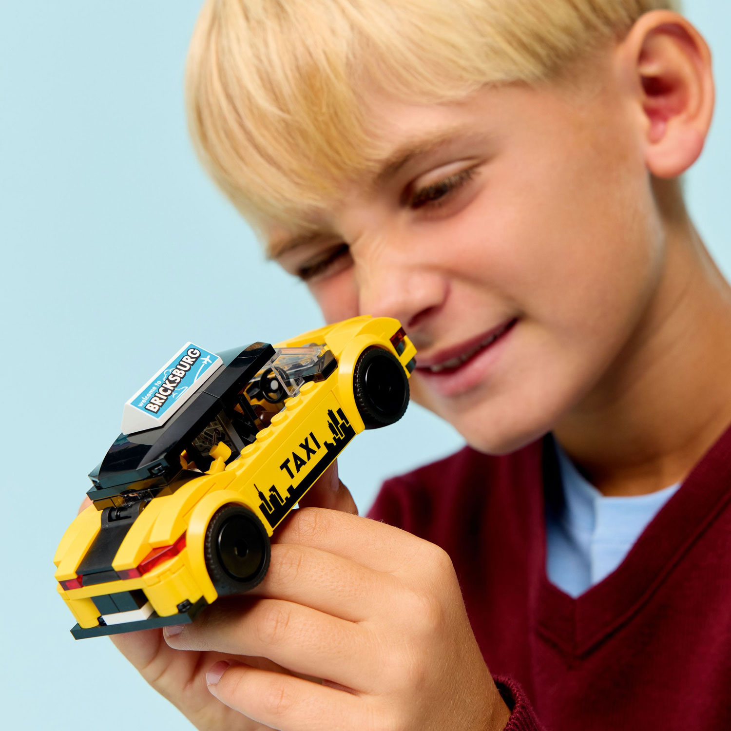 LEGO City Great Vehicles : Le taxi jaune - 122 pièces