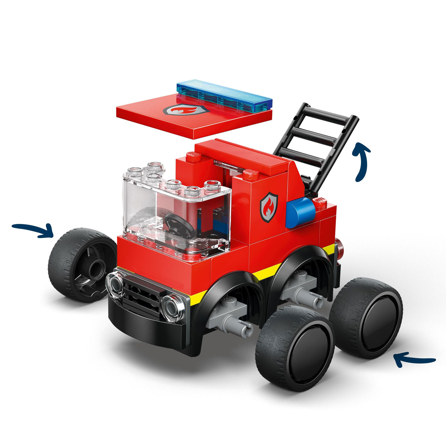 LEGO City Brick Rides: Fire Truck - 67 Pieces
