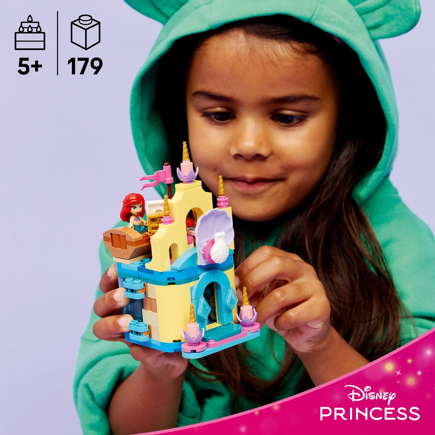 LEGO Disney Princess: Ariel's Magical Mini Palace - 179 Pieces