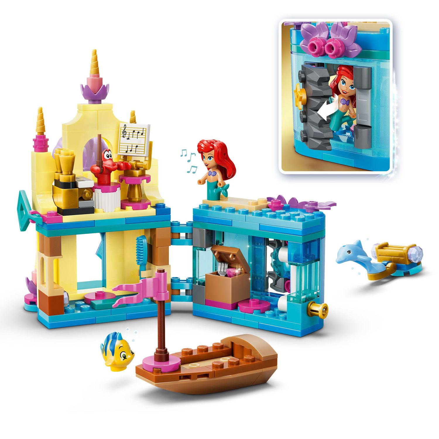 LEGO Disney Princess: Ariel's Magical Mini Palace - 179 Pieces