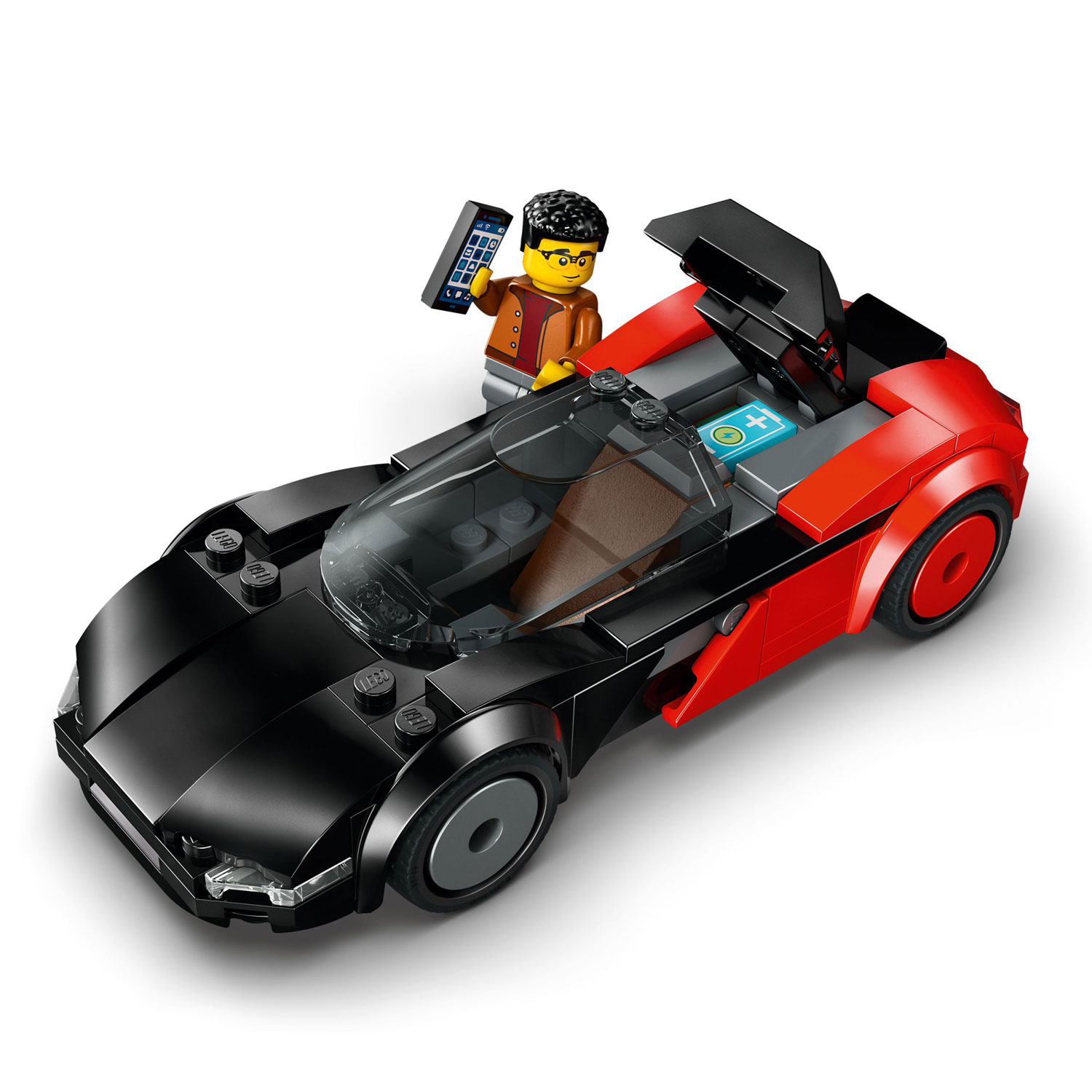 LEGO City Great Vehicles : La supervoiture électrique - 109 pièces