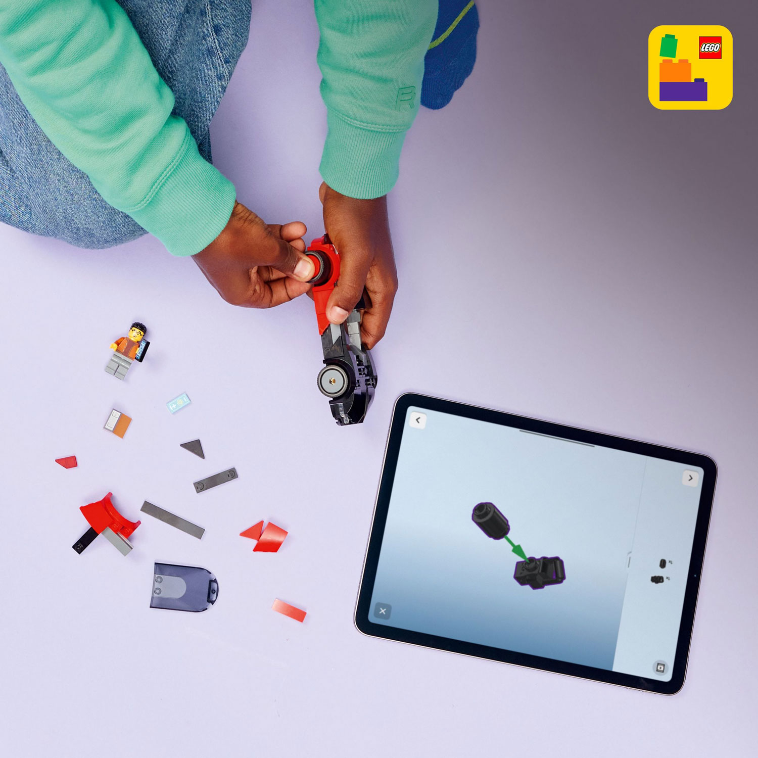 LEGO City Great Vehicles : La supervoiture électrique - 109 pièces