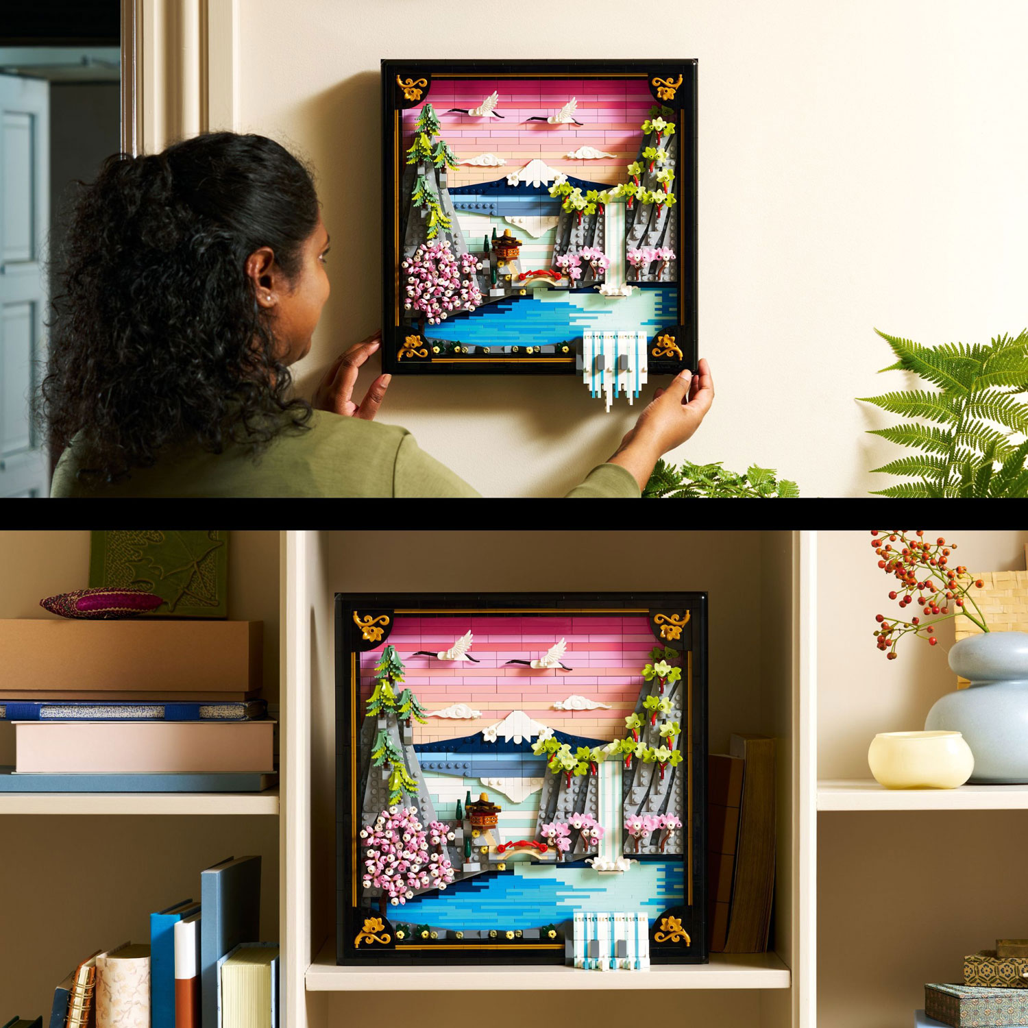 LEGO Art: Japanese Cherry Blossom Landscape - 1892 Pieces