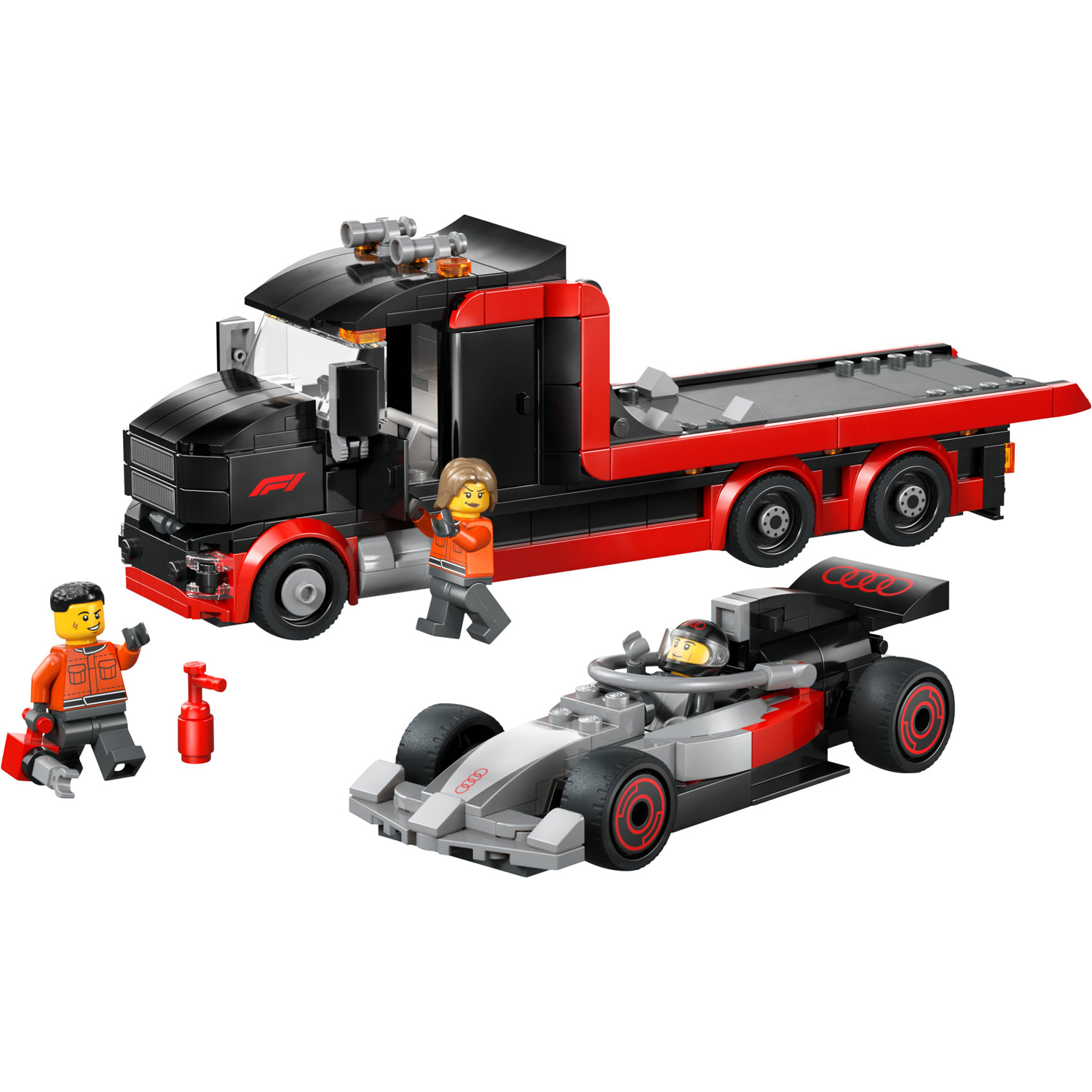 LEGO City: F1 Display Truck with Audi F1 Race Car - 508 Pieces