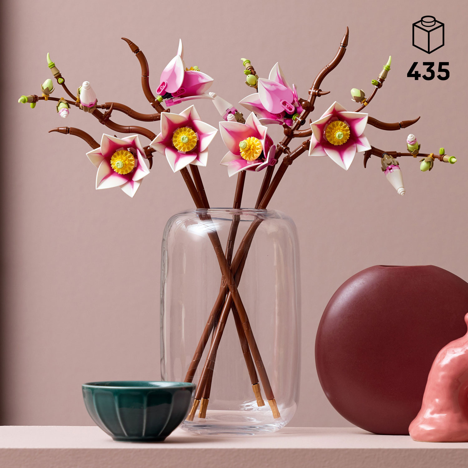 LEGO Botanicals: Magnolia Branches - 435 Pieces