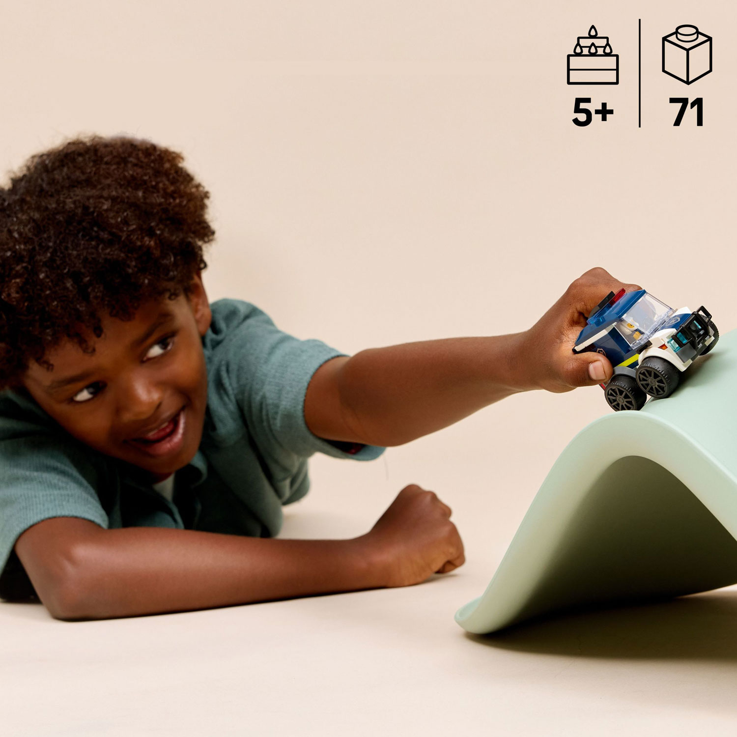 LEGO City Brick Rides: Le camion de police - 71 pièces