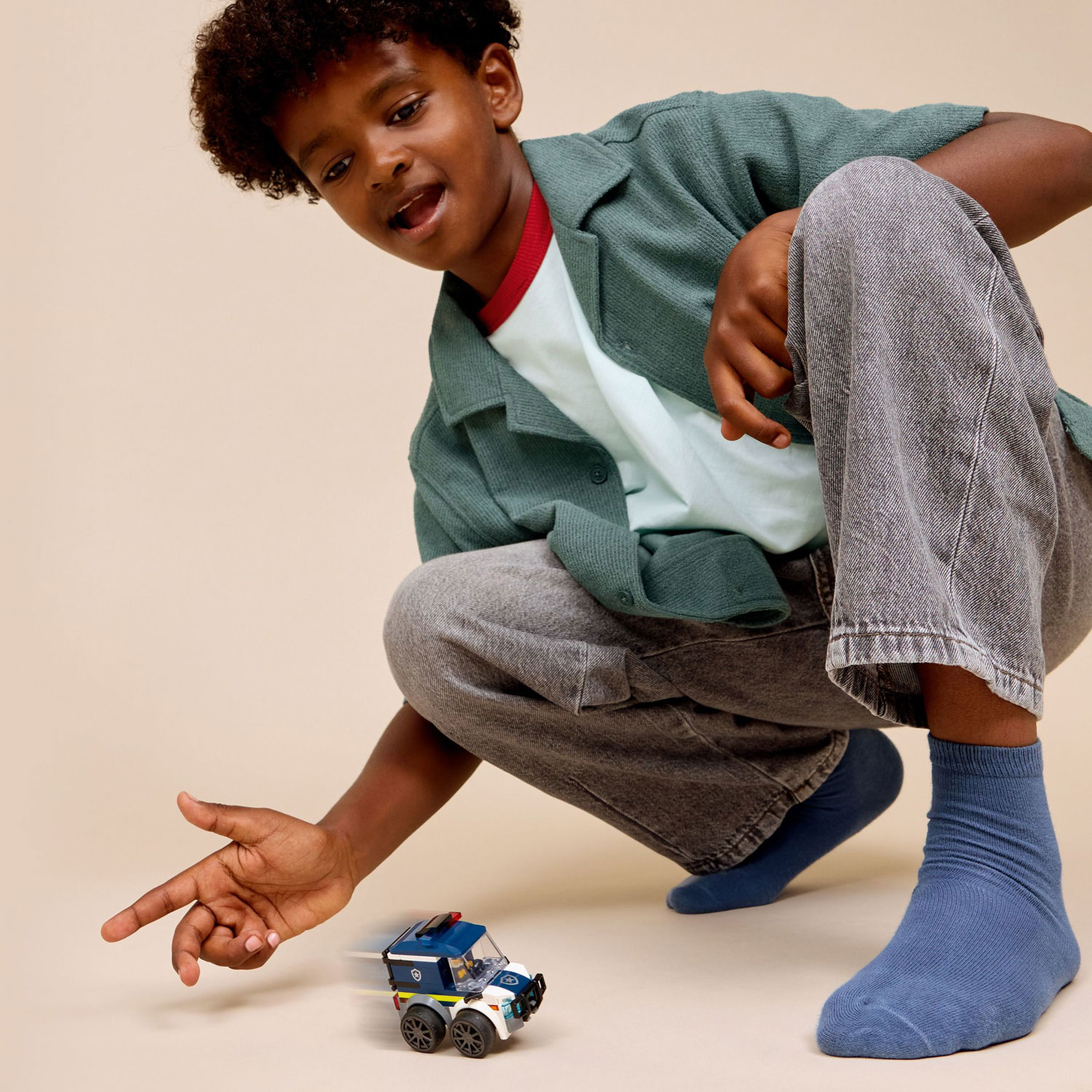 LEGO City Brick Rides: Le camion de police - 71 pièces