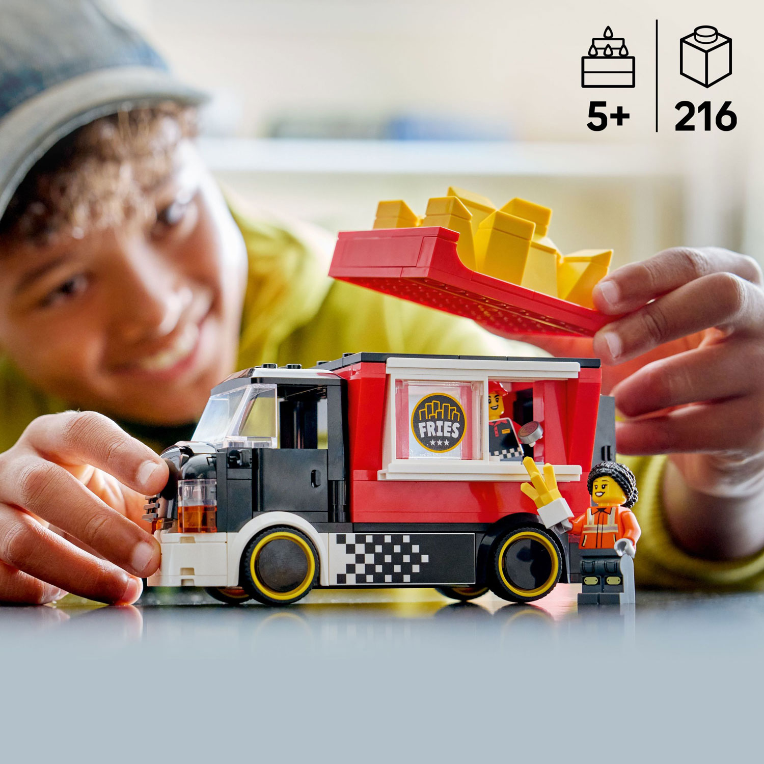 LEGO City Great Vehicles : Le camion de frites - 216 pièces