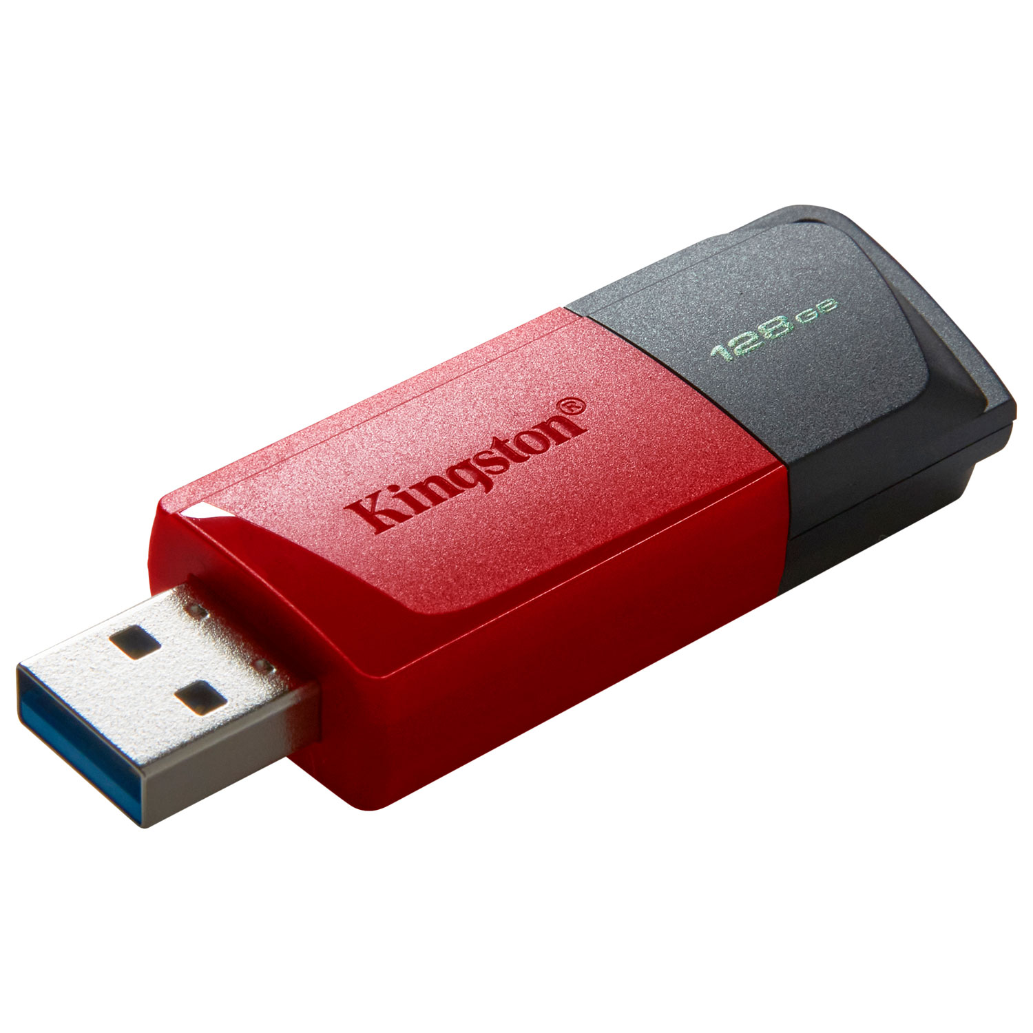 Clé USB 3.2 de 128 Go DataTraveler Exodia M de Kingston - Rouge/Noir