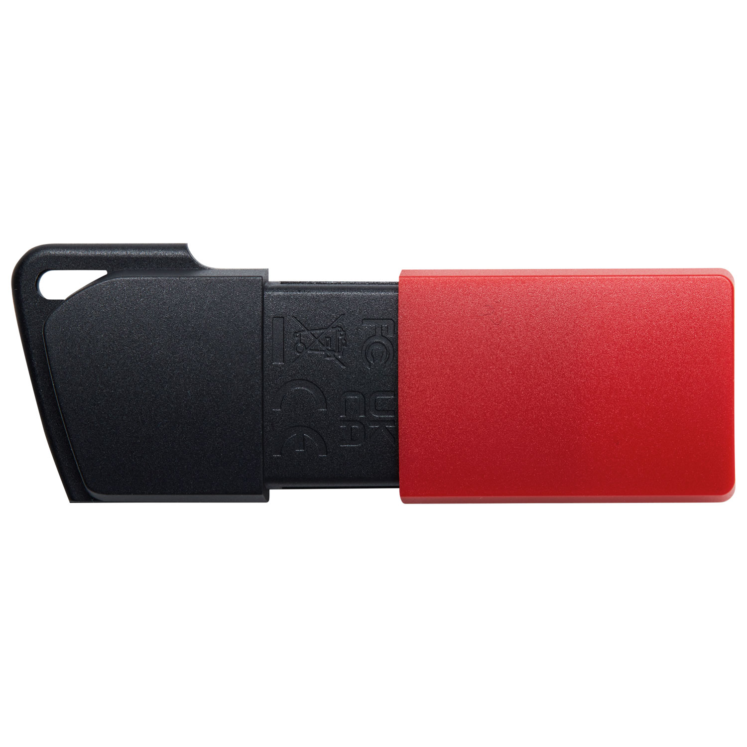 Clé USB 3.2 de 128 Go DataTraveler Exodia M de Kingston - Rouge/Noir