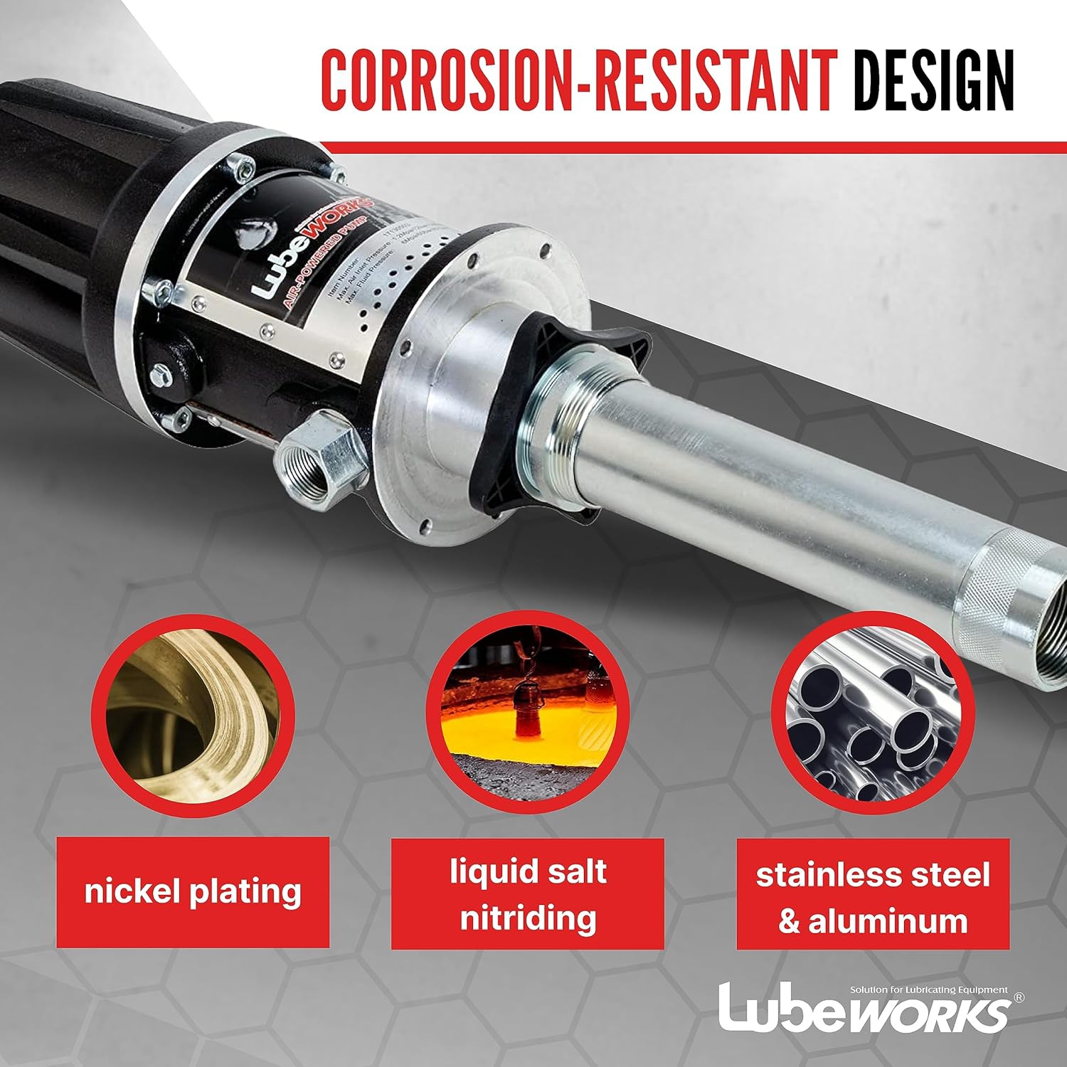 Lubeworks Oil Transfer Pump Air