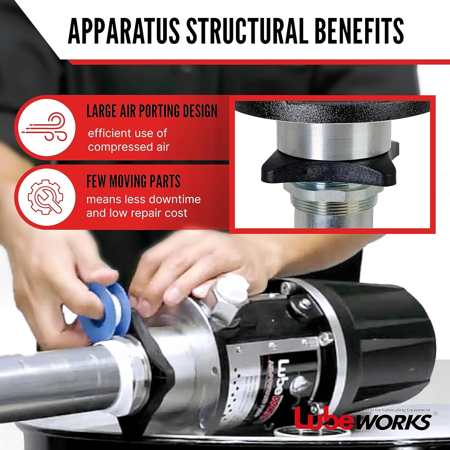 Lubeworks Oil Transfer Pump Air