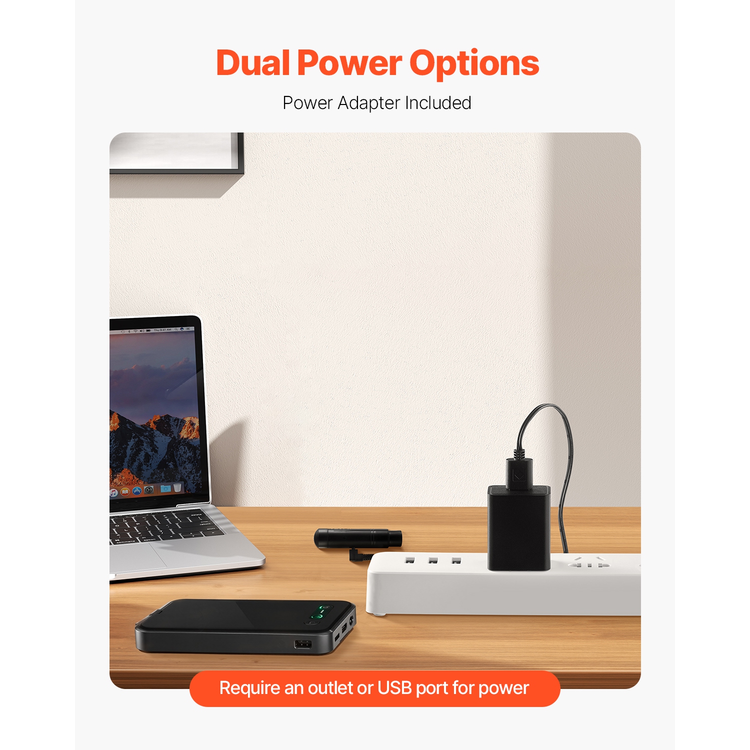 Récepteur sans fil DMX à bande ISM 2,4 GHz VEVOR, 7 récepteurs et 1 émetteur, portée de transmission 656&nbsp;pi, avec sac et adaptateur, commande