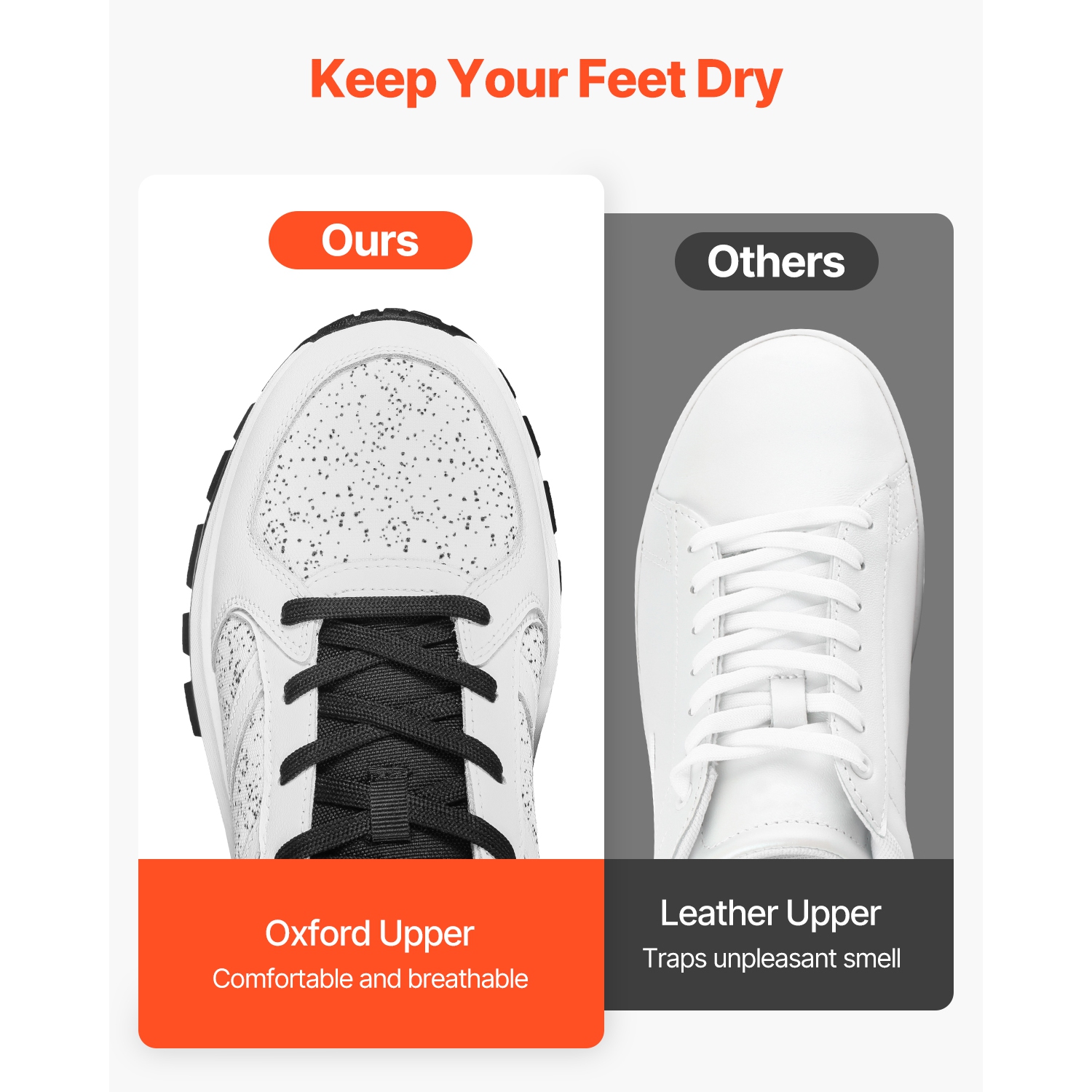 VEVOR US Size 8 Cross Training Shoes, M Width Sneakers , Wide Toe Box Shoes with Arch Support & Adjustable Lace-up, Training Shoes for Running,