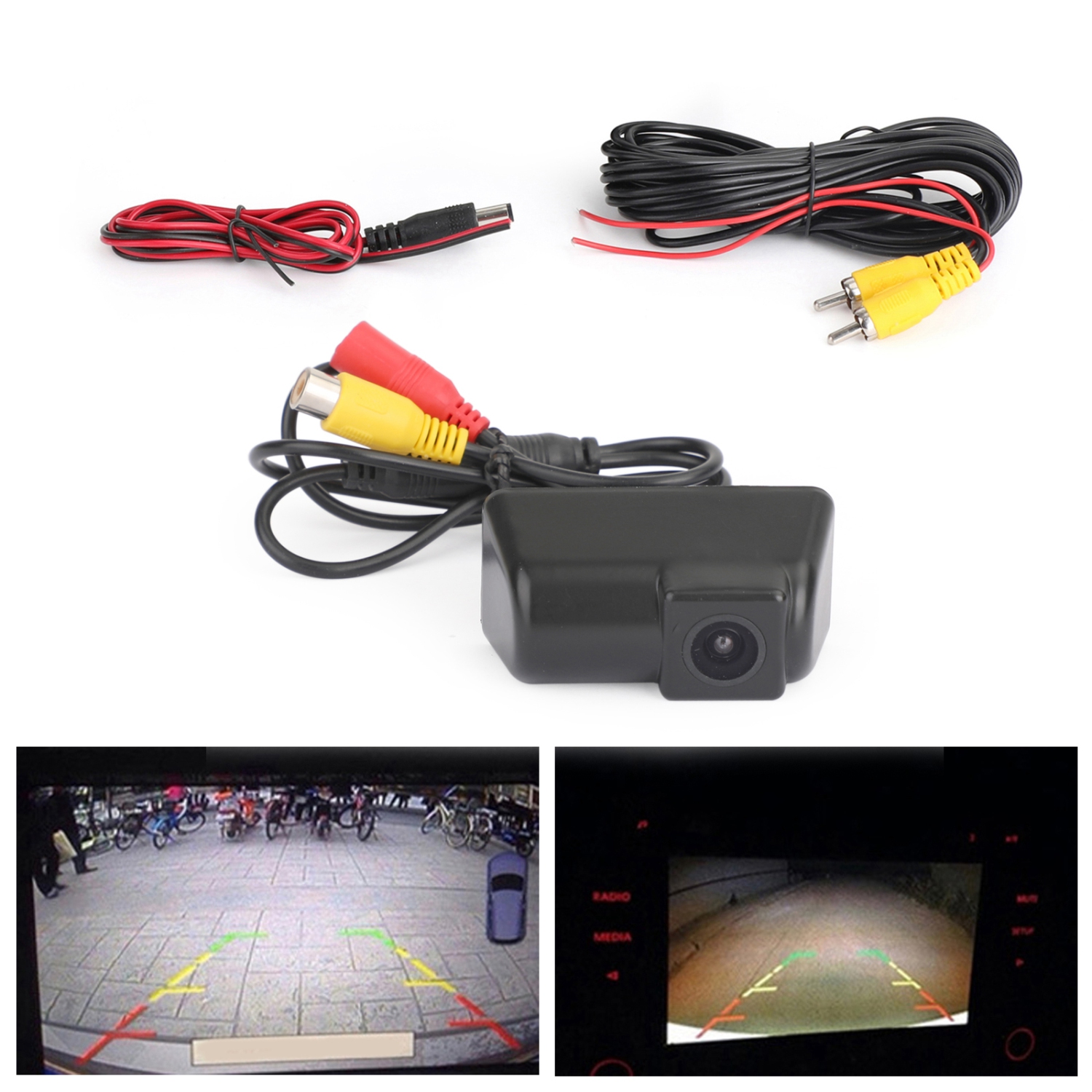 Caméra HD étanche CDD de recul compatible avec Ford/Transit/Connect