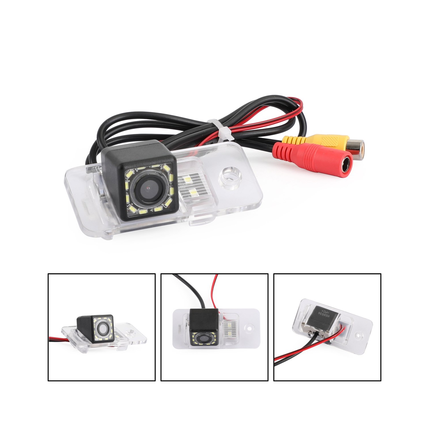 Car Reverse Backup Camera 12LED for A8 A6 A4 A3 Q7 S5 S6 S8 RS4 RS6 A4L/Q5/A5/TT